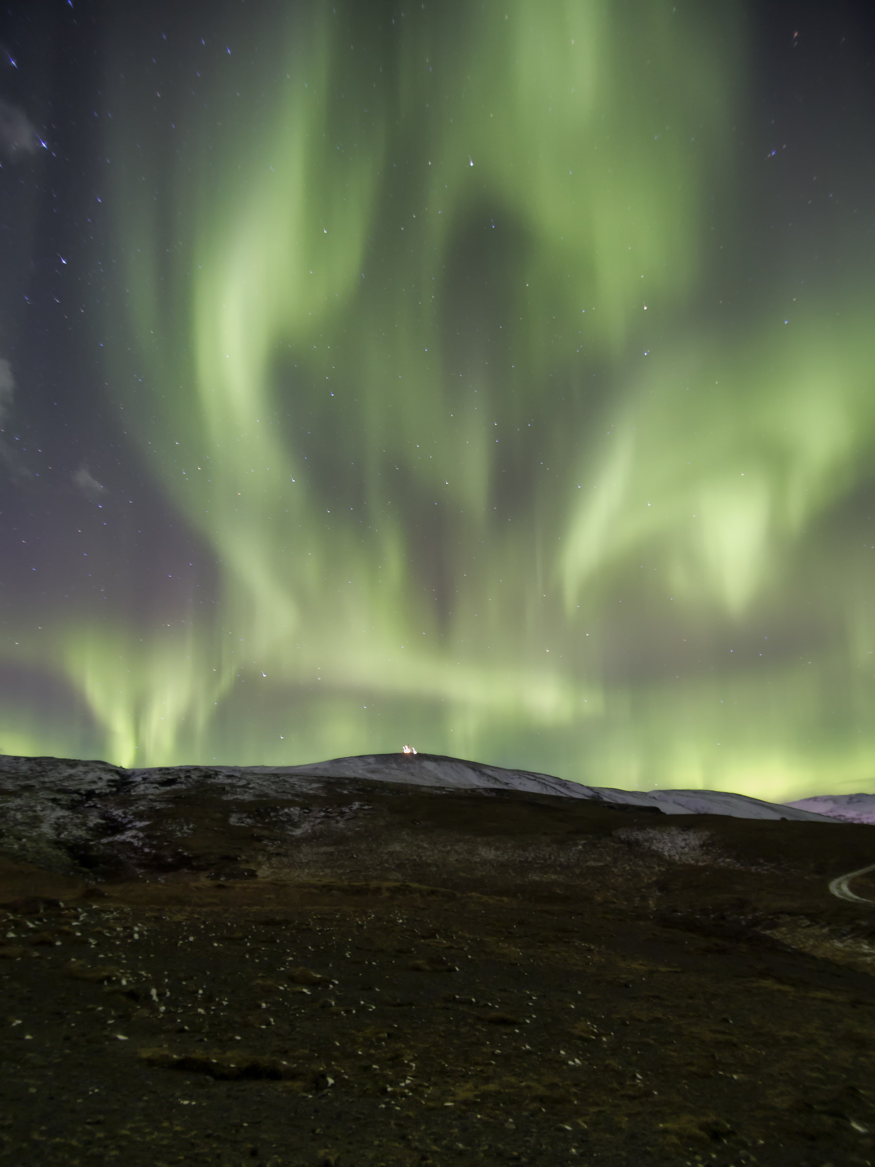 Aurora Boreale in Islanda