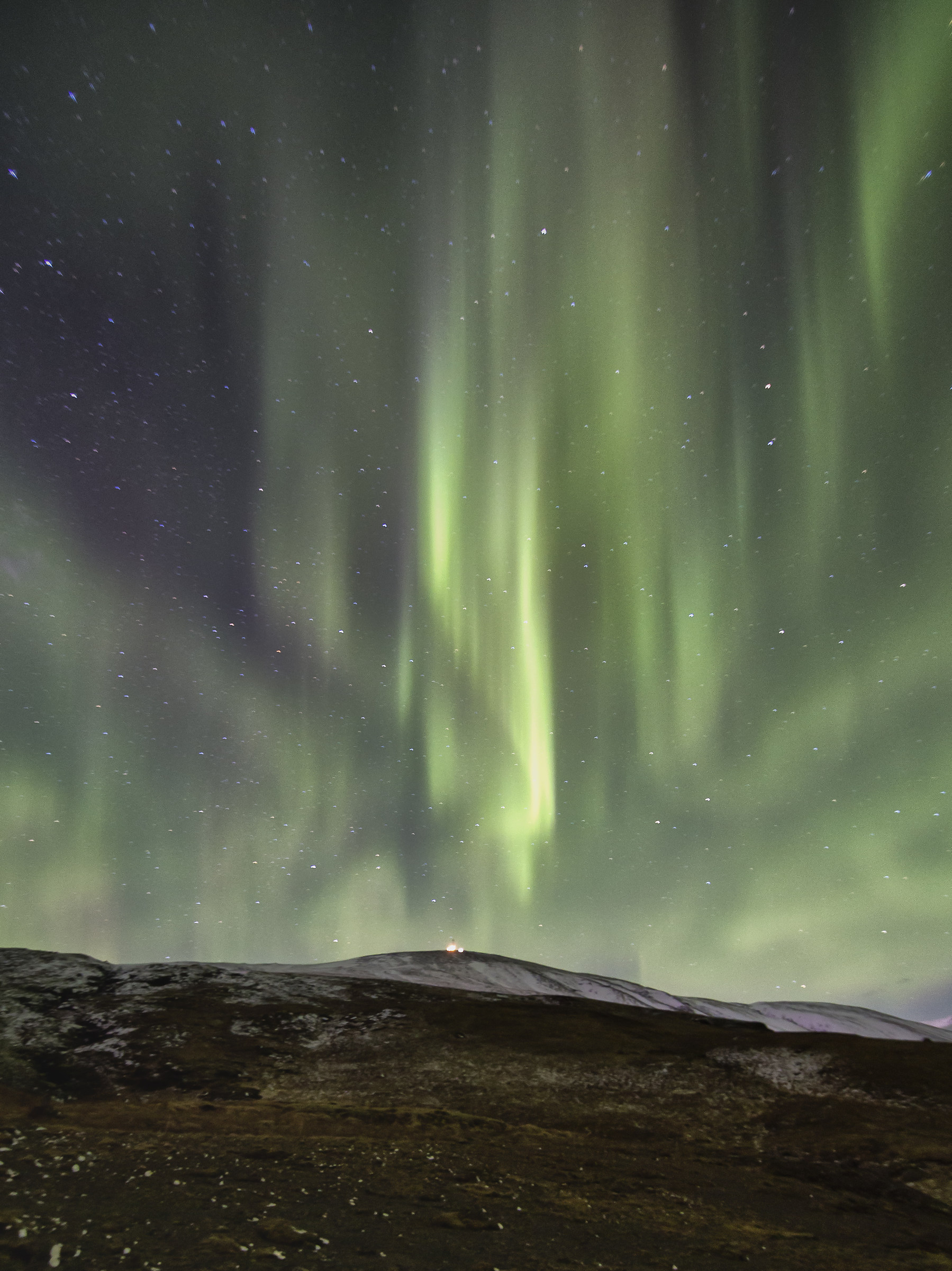 Aurora Boreale in Islanda