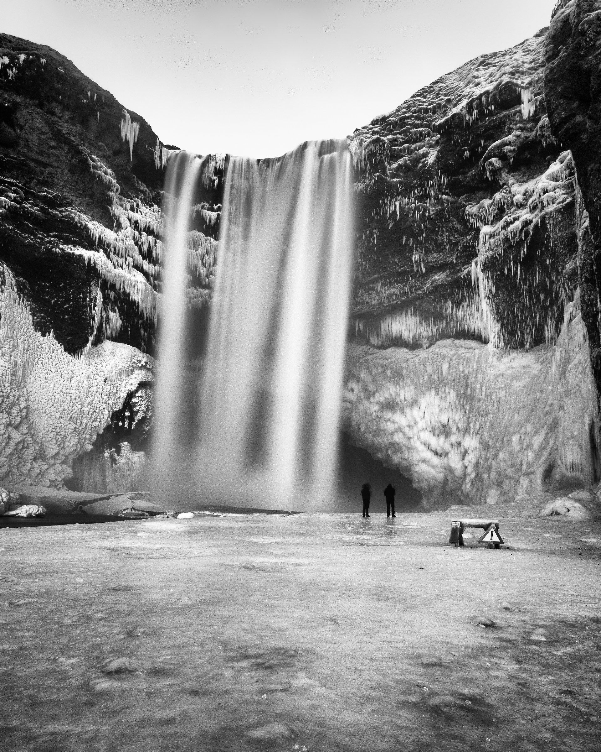 La cascata Skógafoss