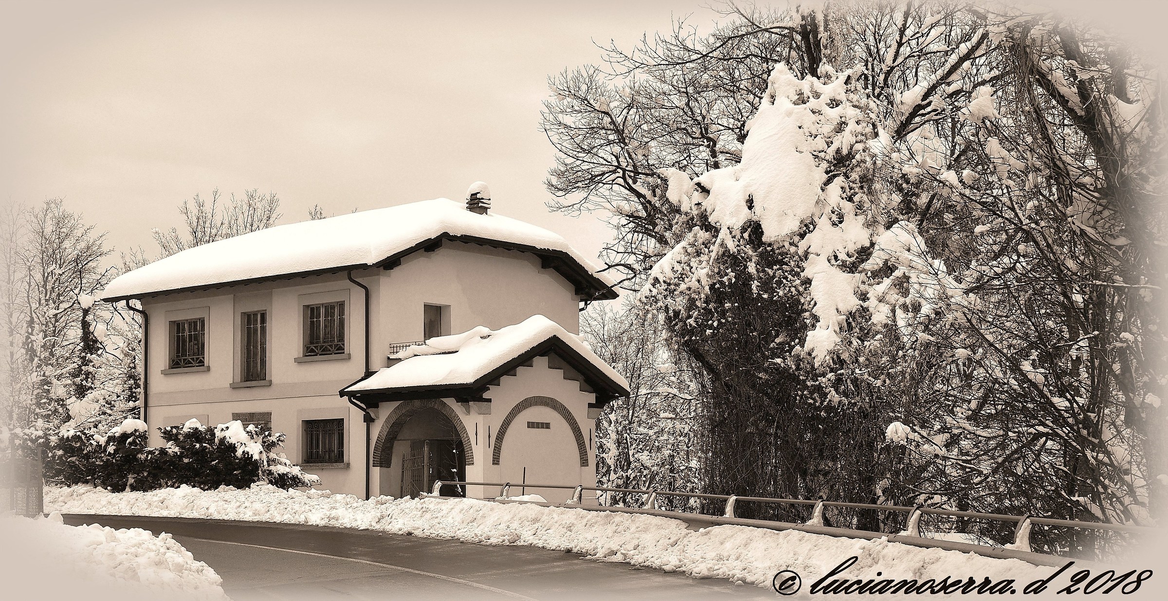 Neve sulle Colline Bolognesi