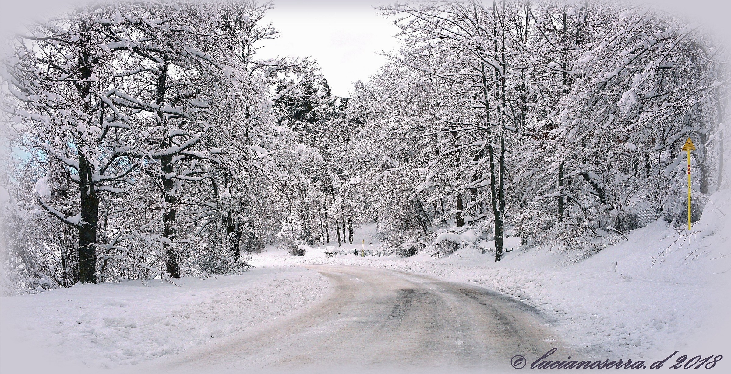 Neve sull'Appennino Bolognese