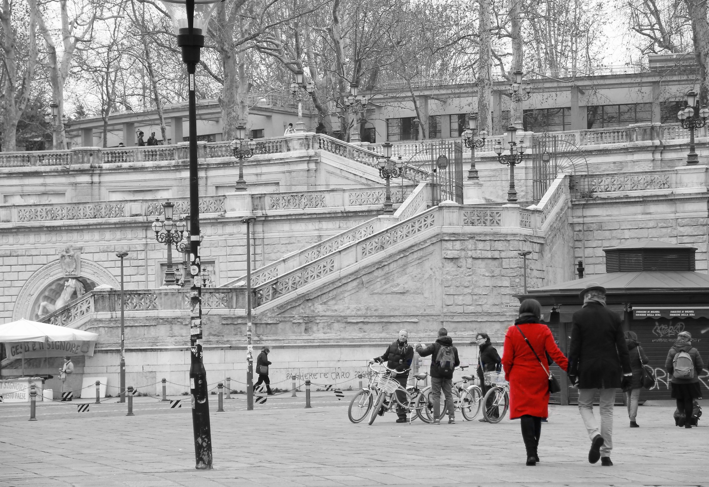 red coat