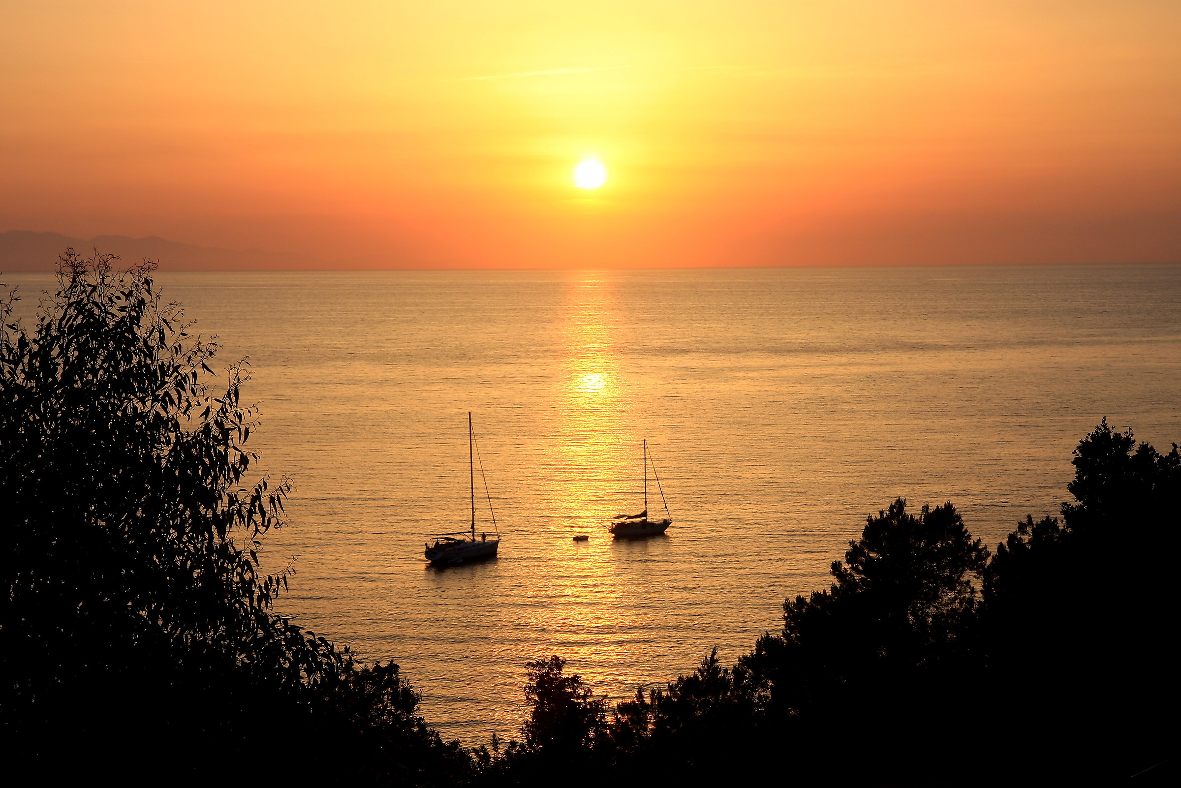 Sunset on the Island of Elba