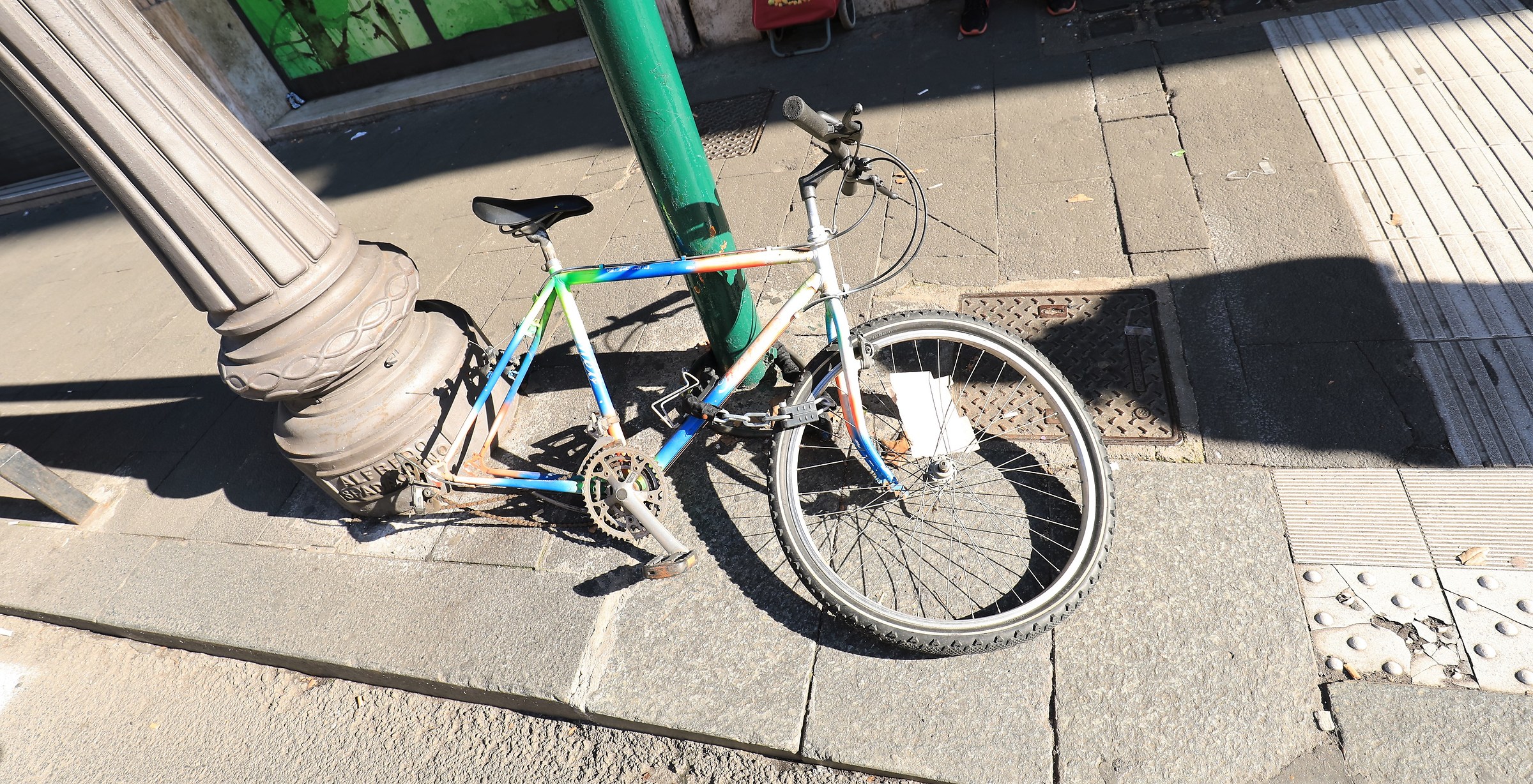 Rome former bike well linked to the Pole.