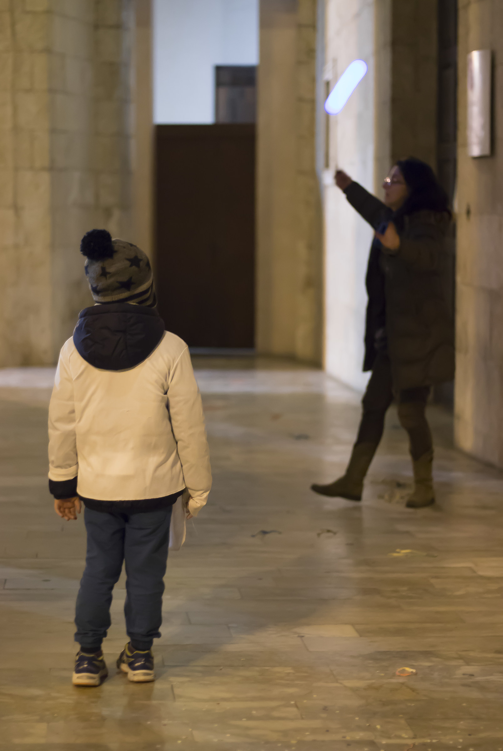 With the eyes of a child