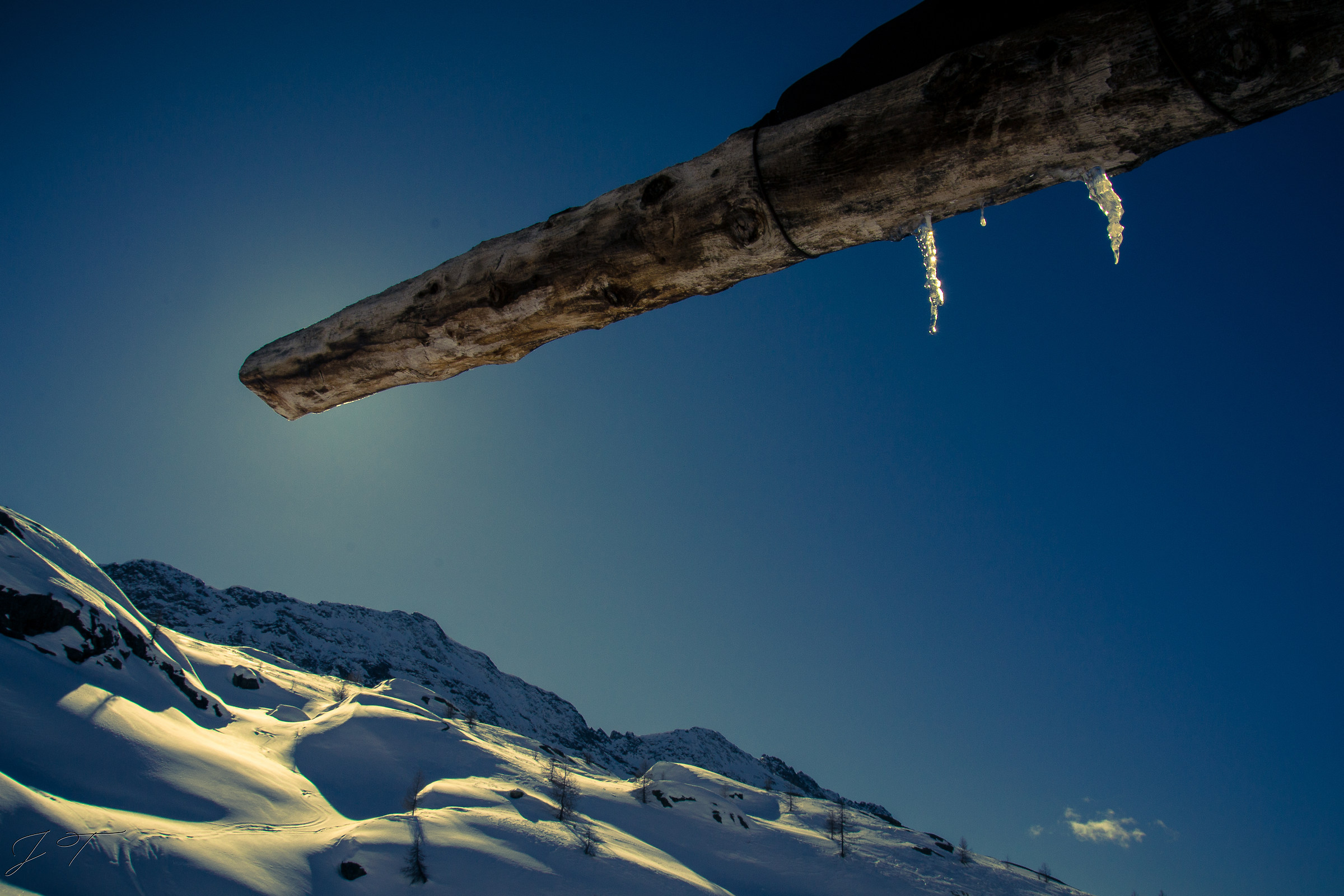 Stalactites in the sun