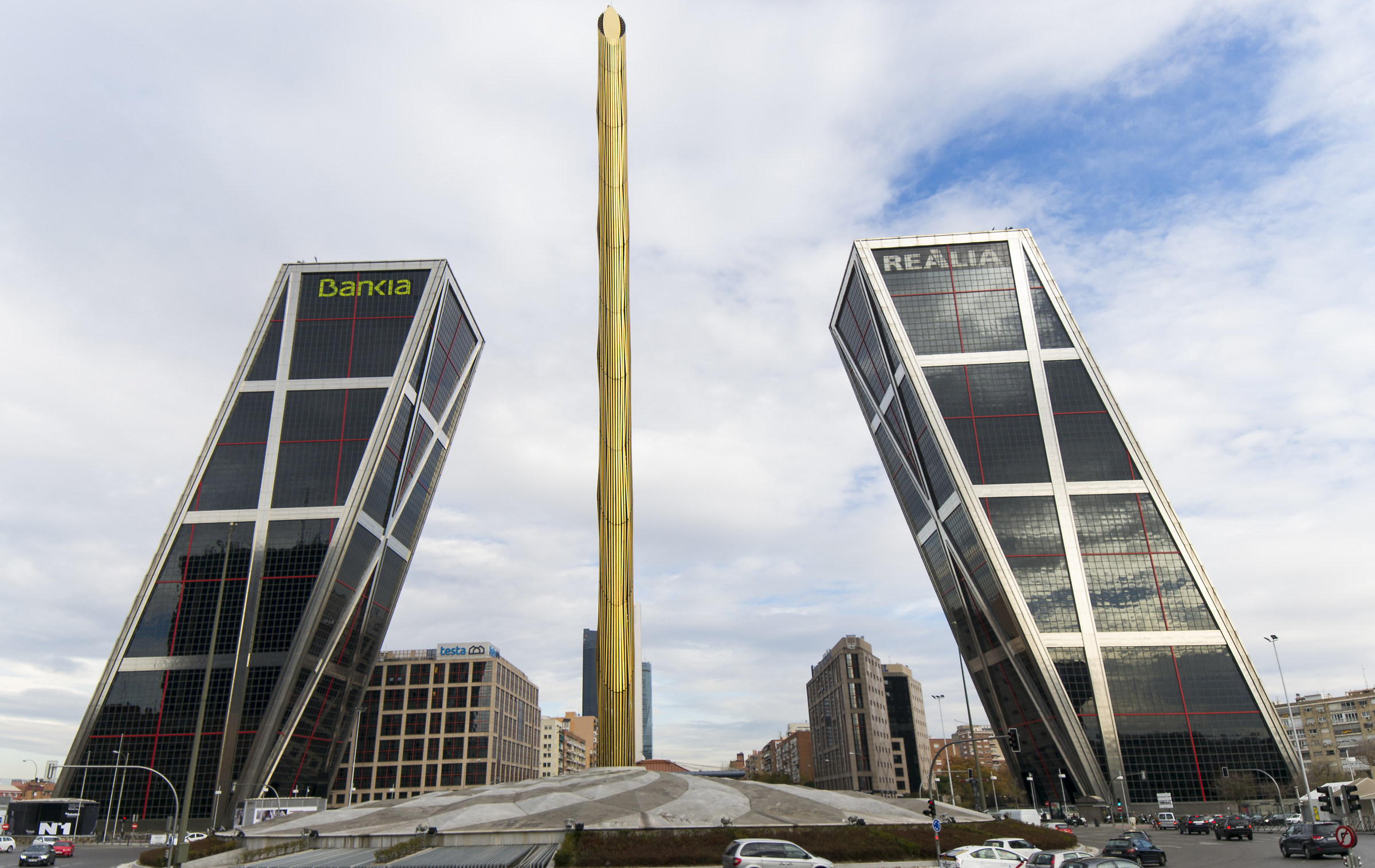 La Puerta de Europa di Madrid