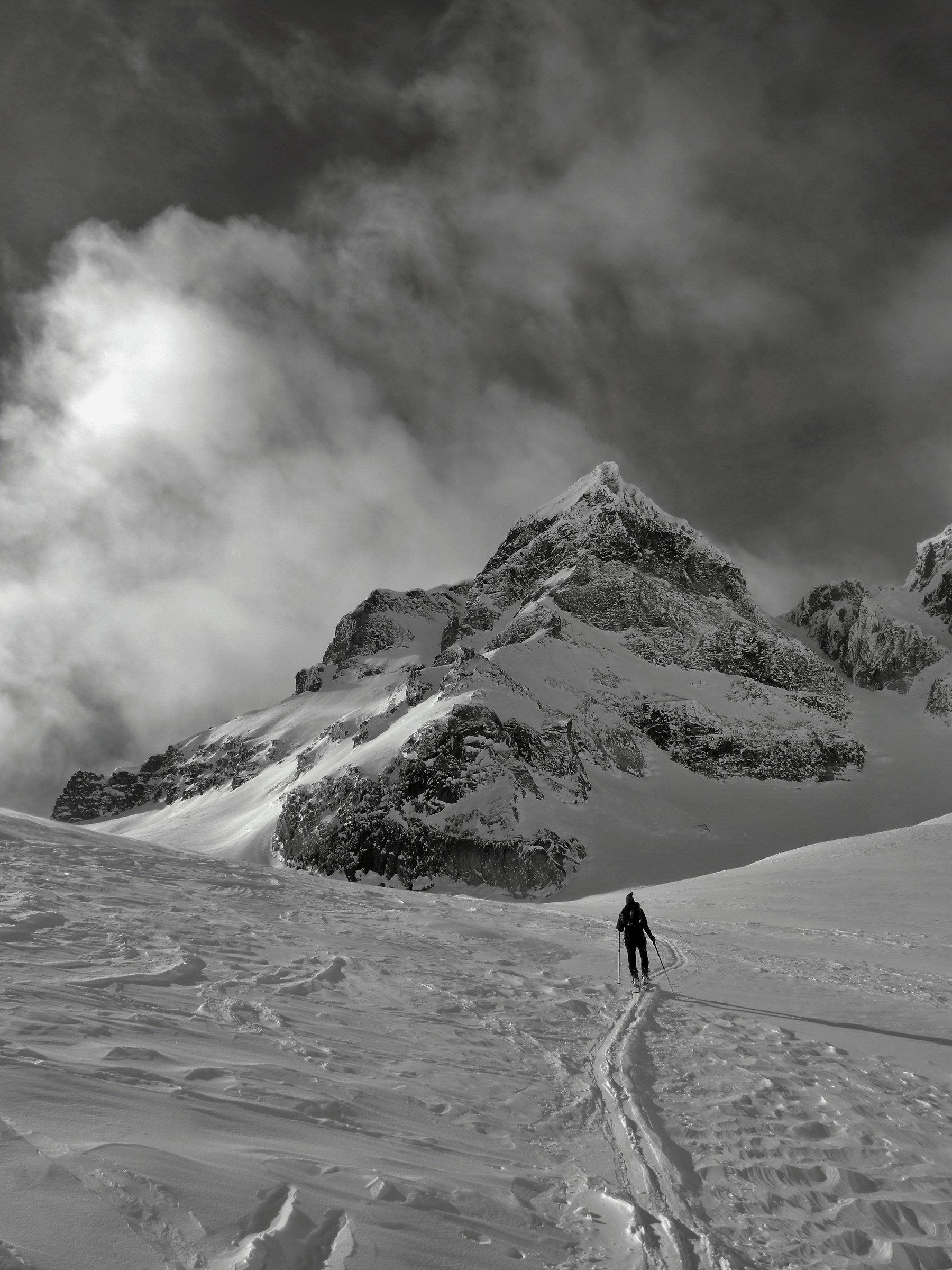 The immensity of Monte Cervandone