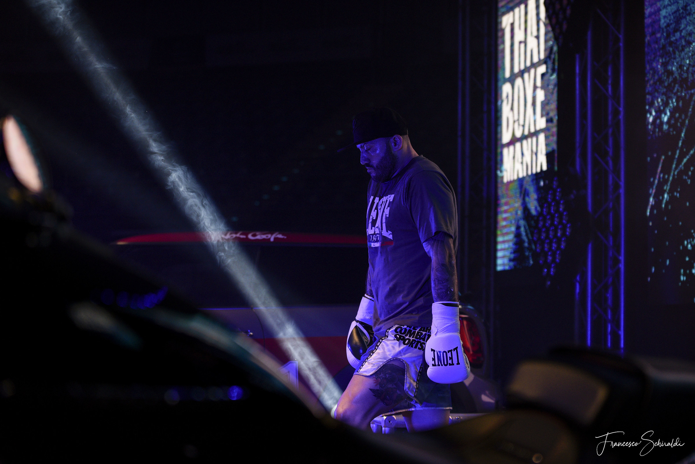 La concentrazione prima del match