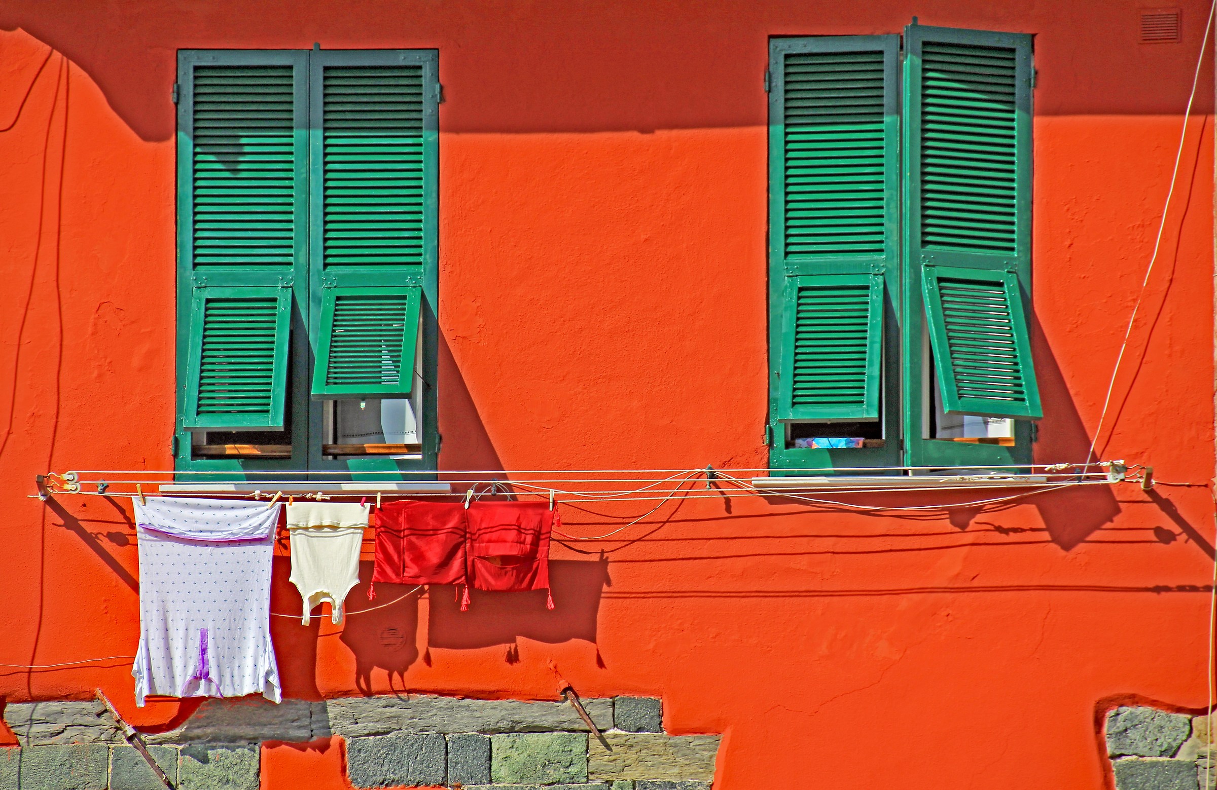 Colori a Vernazza (Liguria)