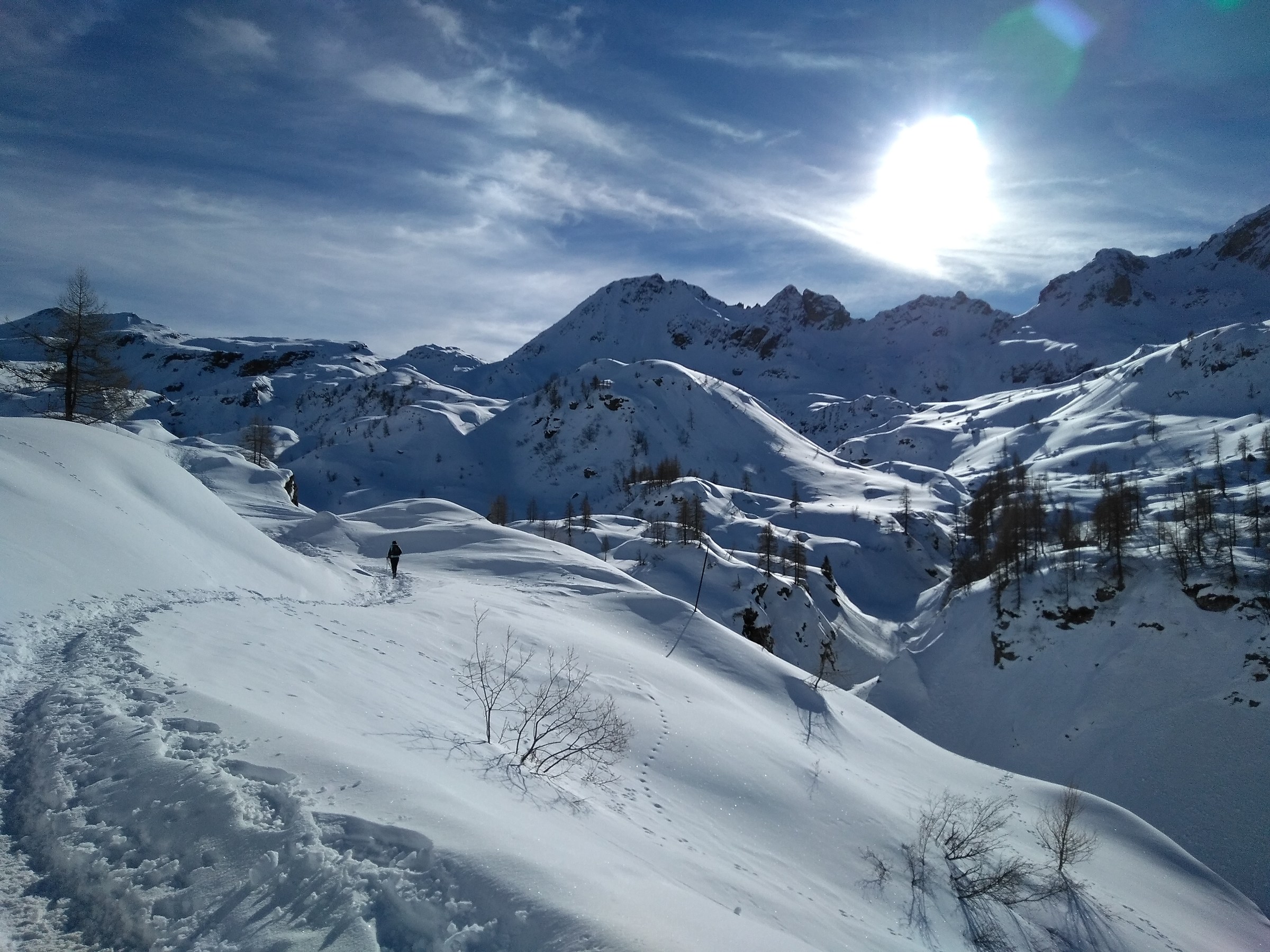 Mountains ... bumps ... dunes ...