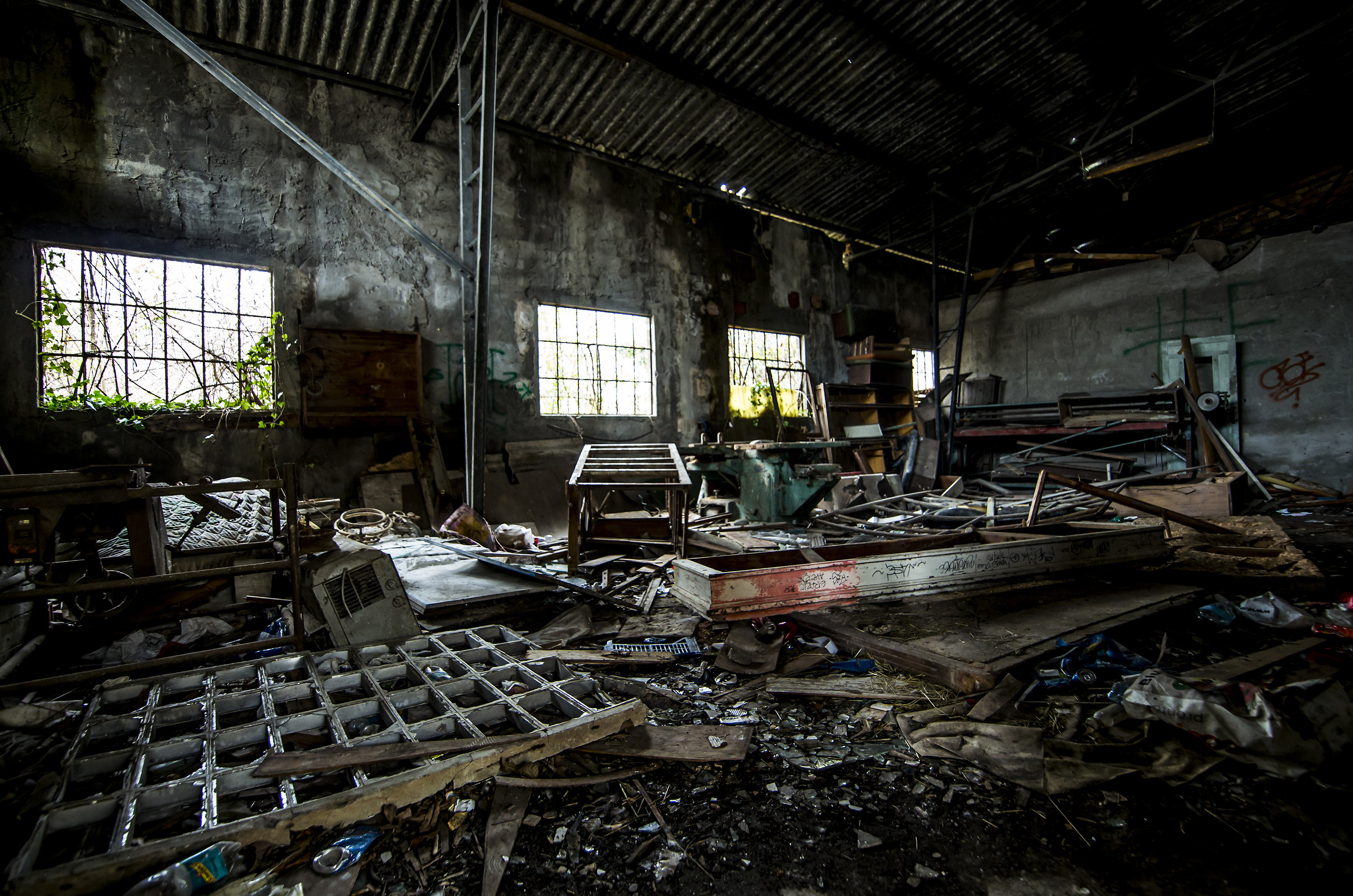 The colors of abandonment