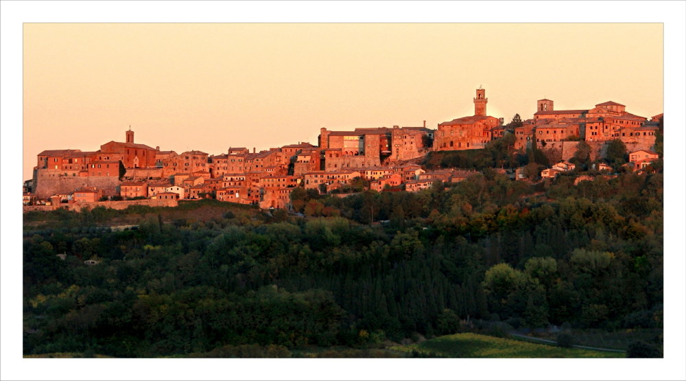 Tramonto a Montepulciano