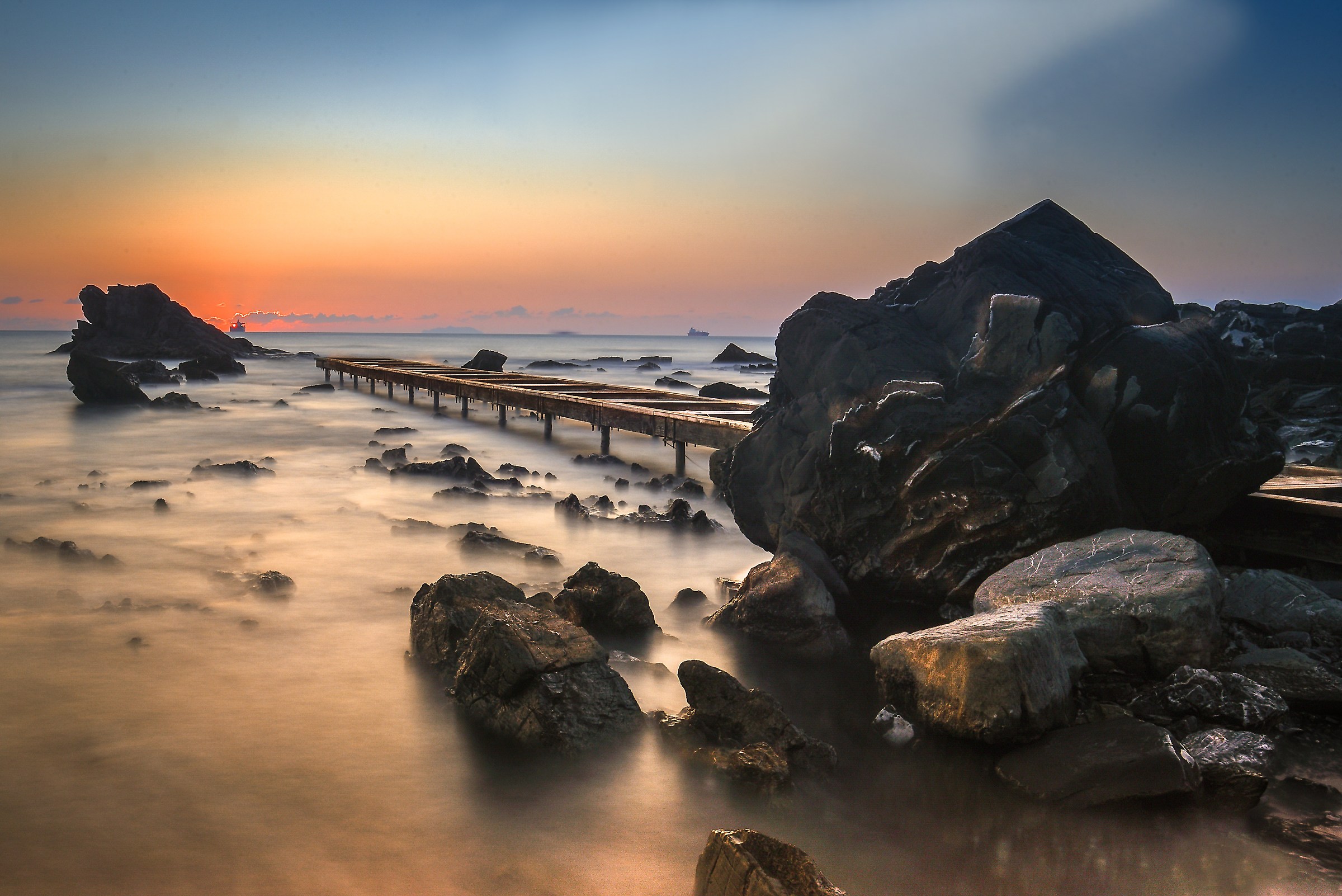 Il pontile di Antignano