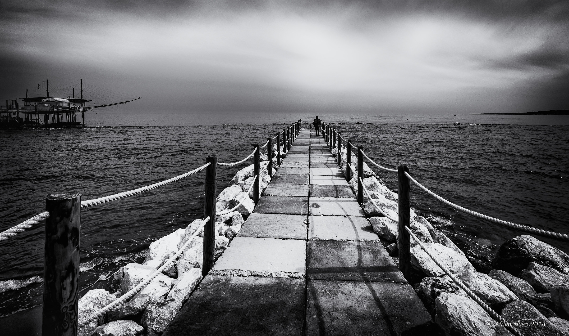 The sea is my horizon ...