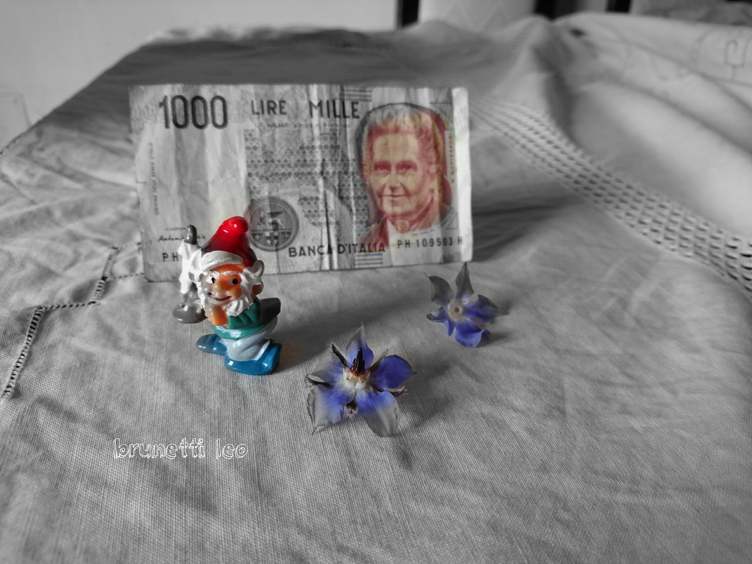 gnome with a thousand lire