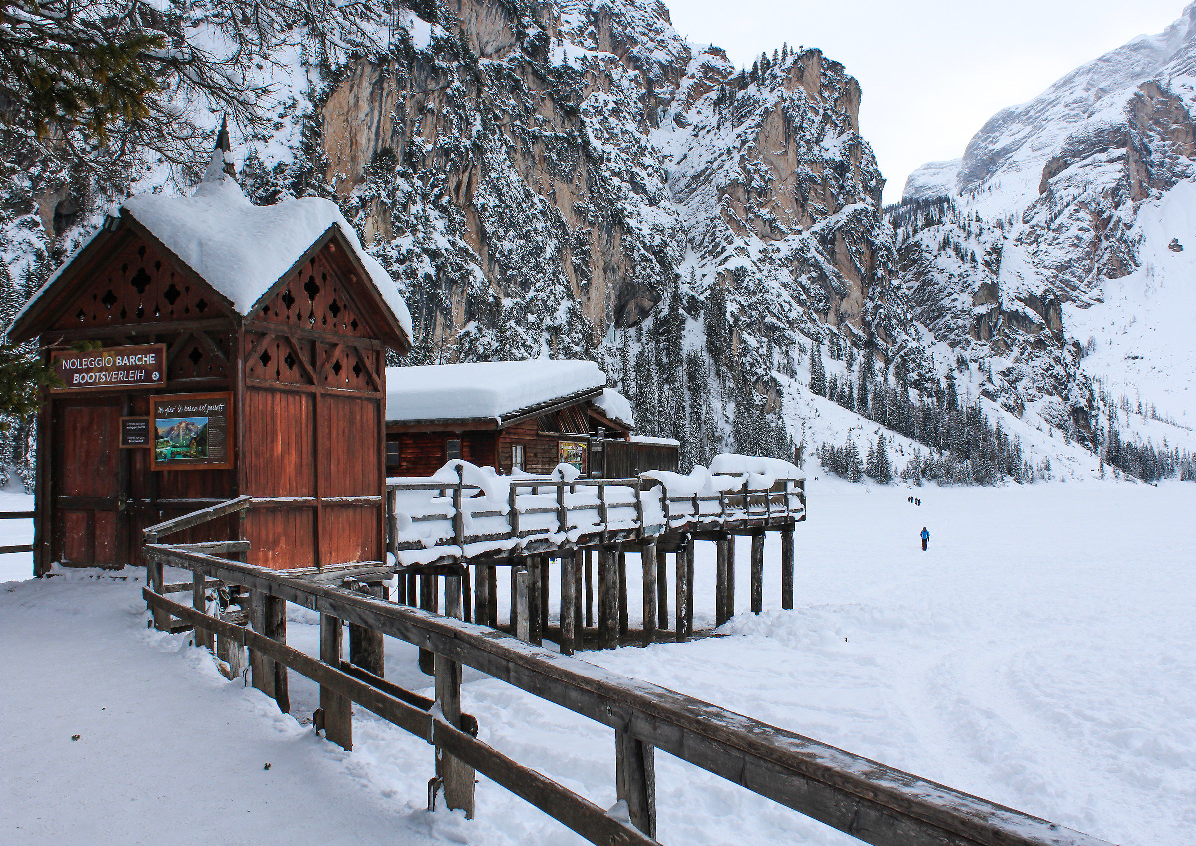 Lake of Braies! "Icy"