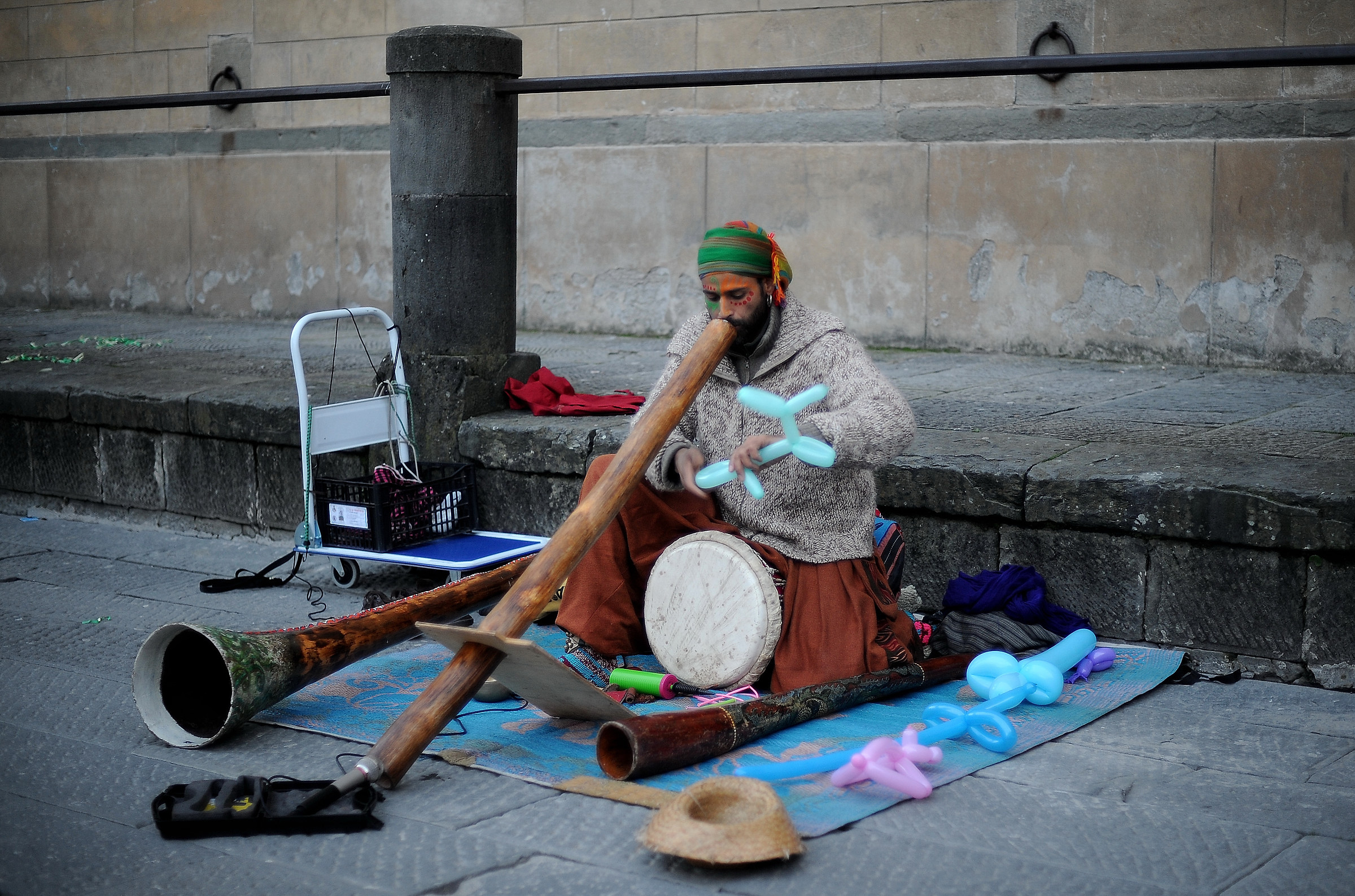 Street artist handyman