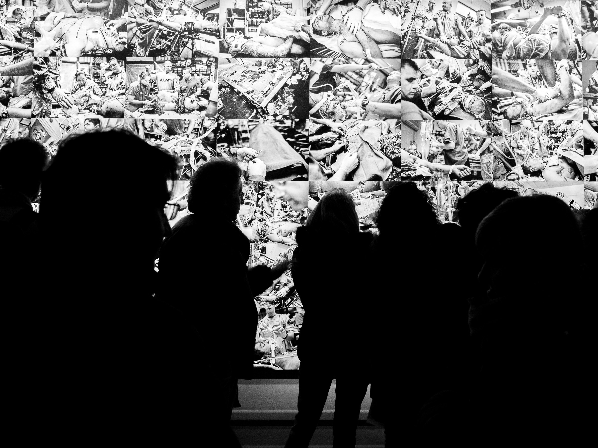 davanti alla memoria di James Nachtwey