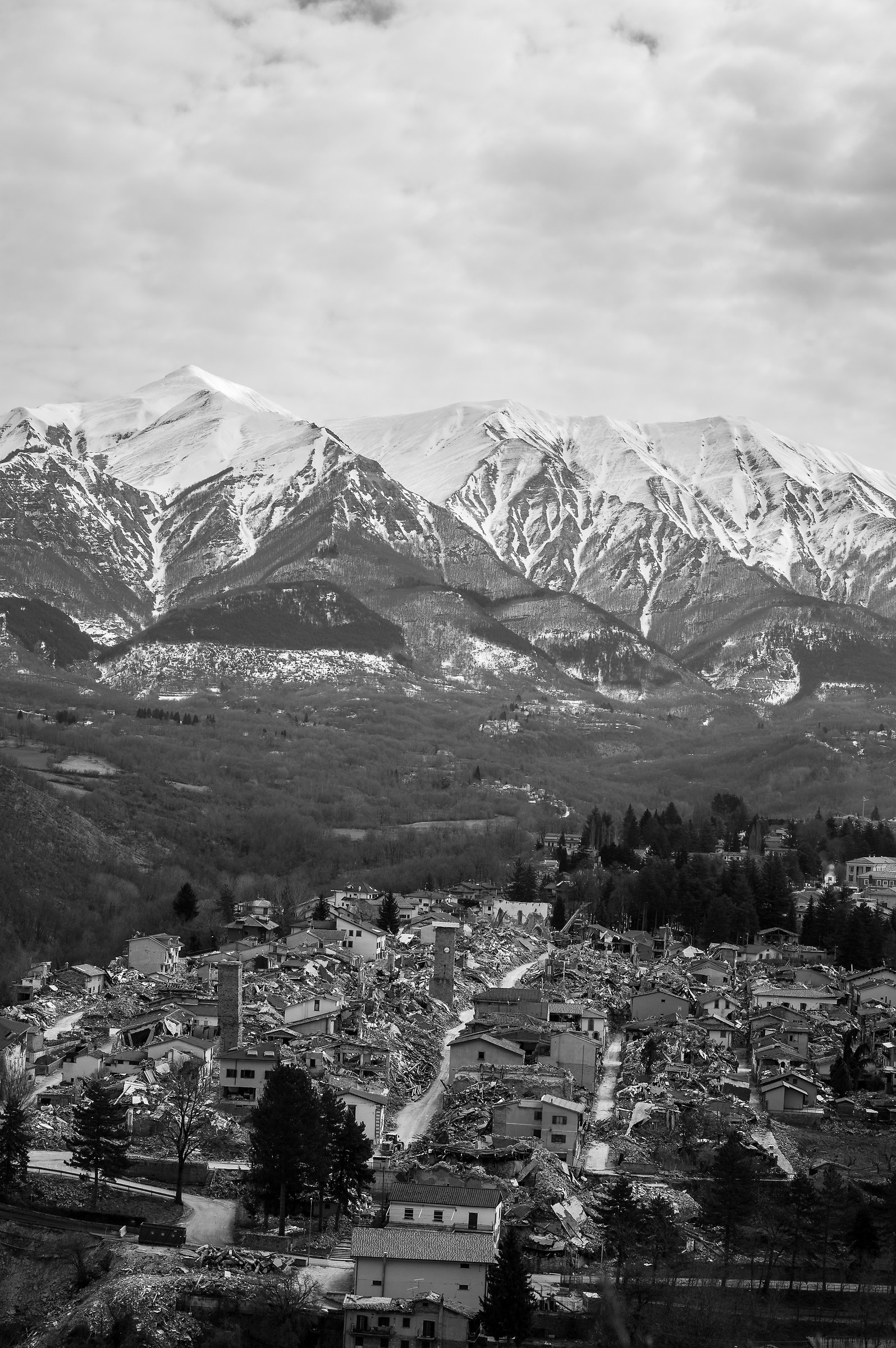 Amatrice, from above