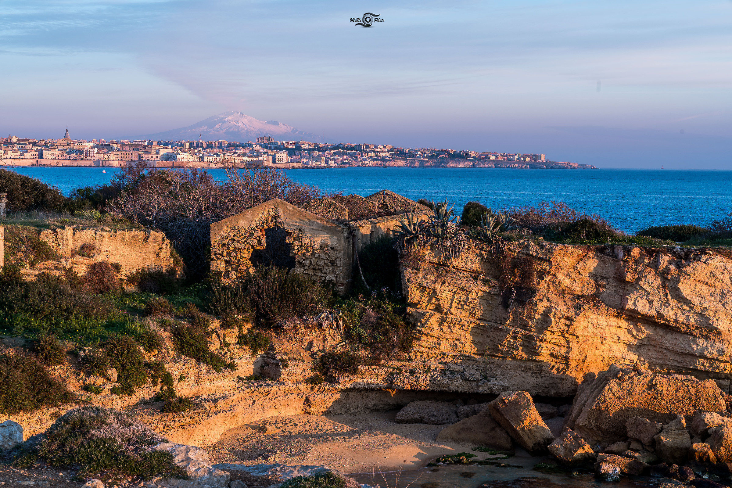 Etna seen from Syracuse