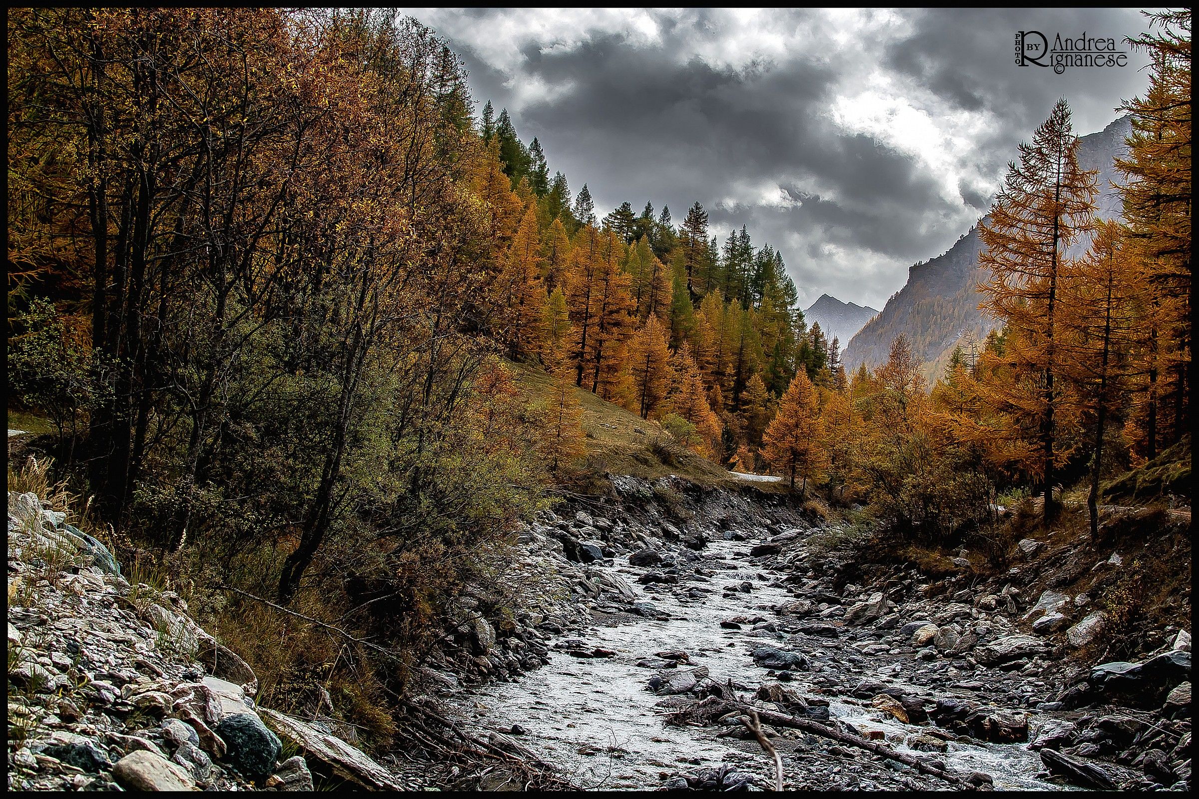 montagne in autunno