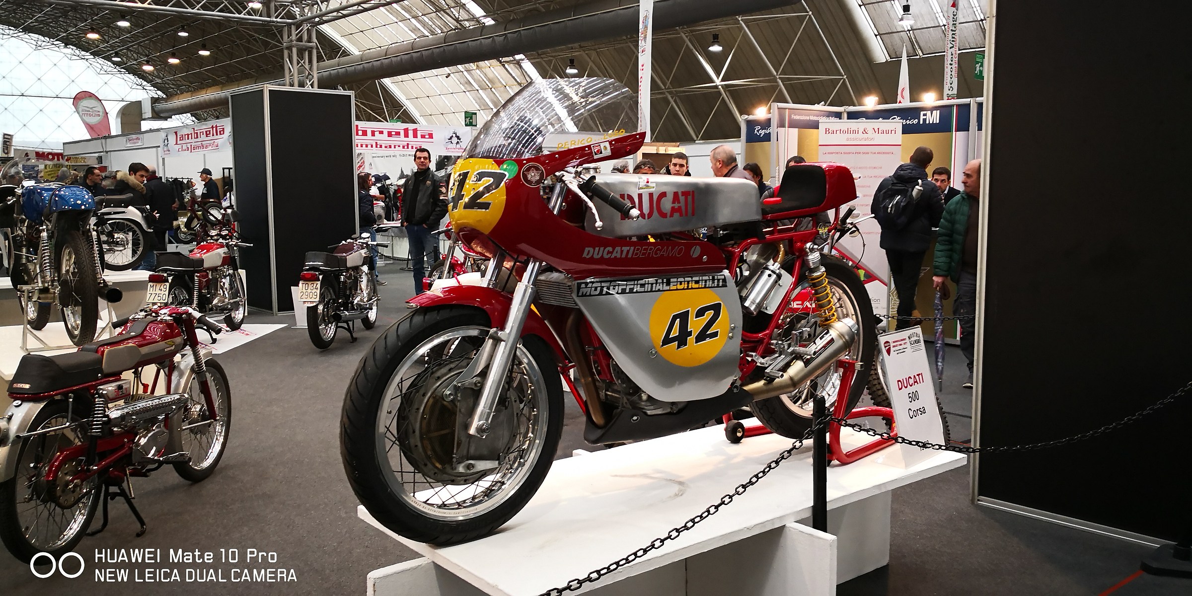 ducati 500 travel exhibition-exchange Novegro