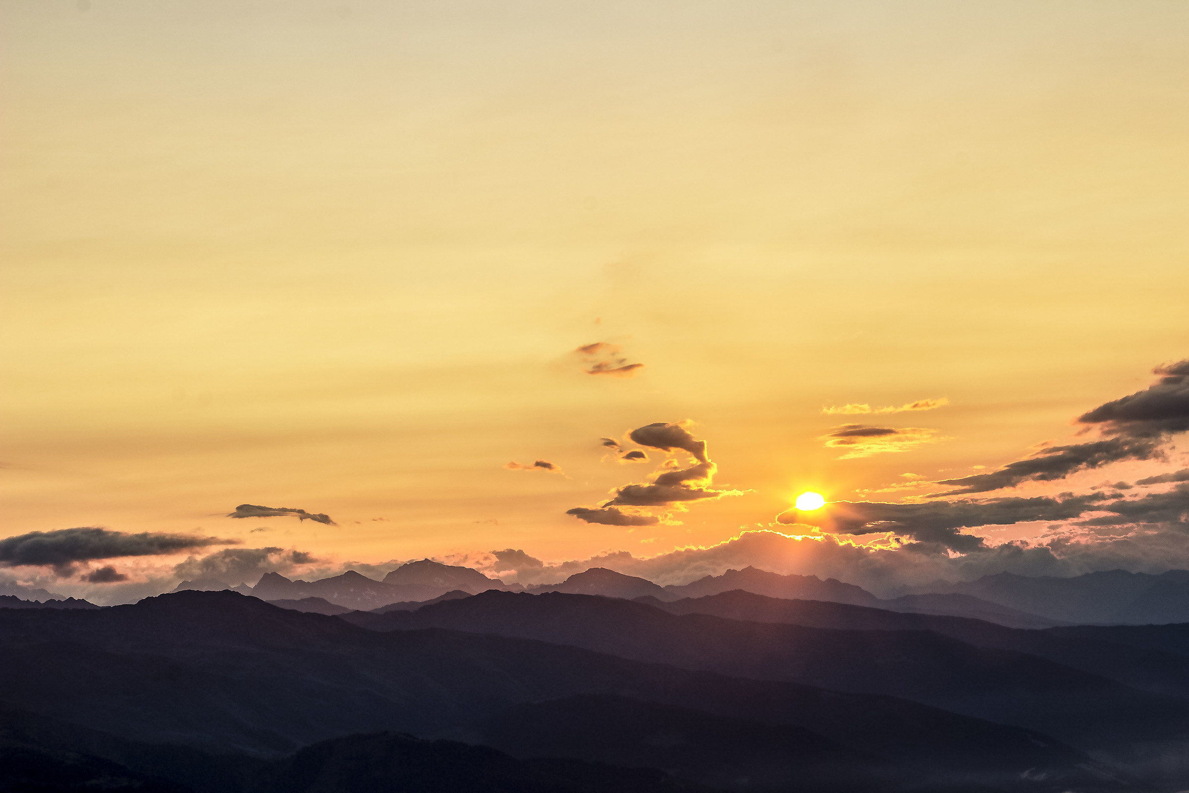 Sunrise on Mount Elmo