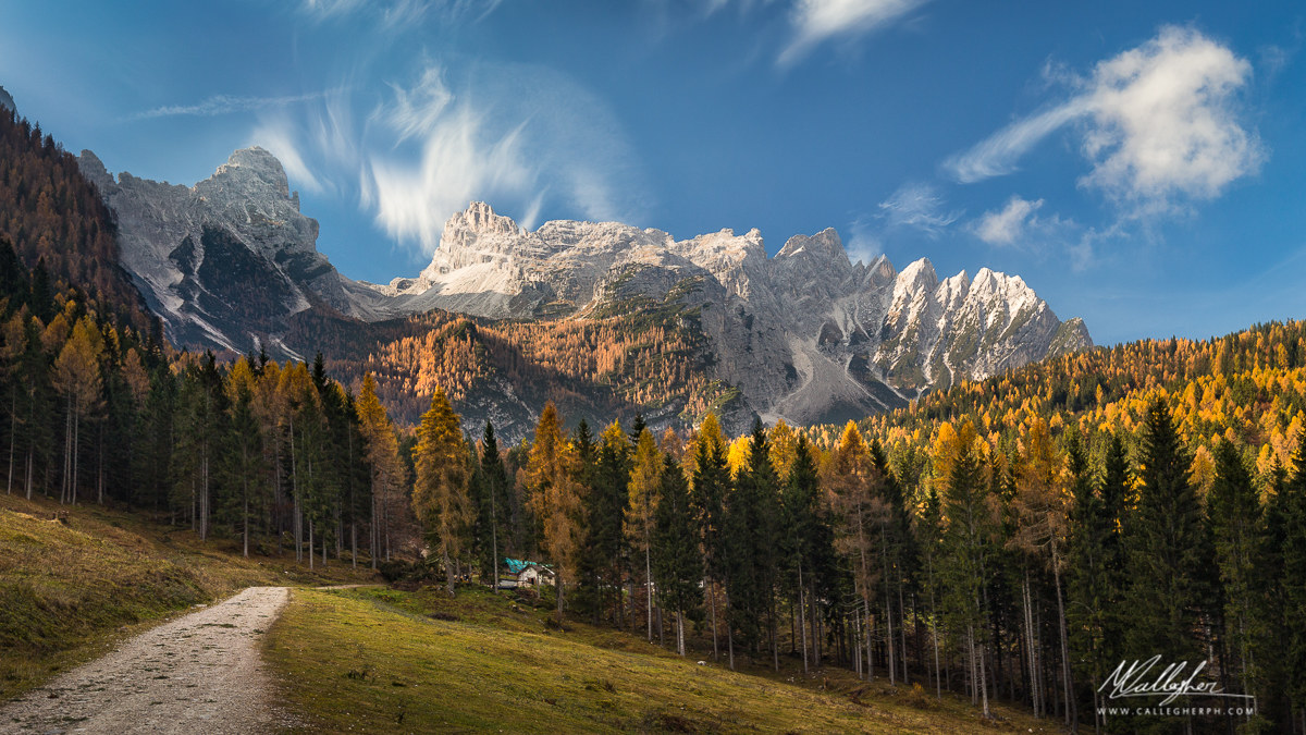 Autumn in Val Zoldana
