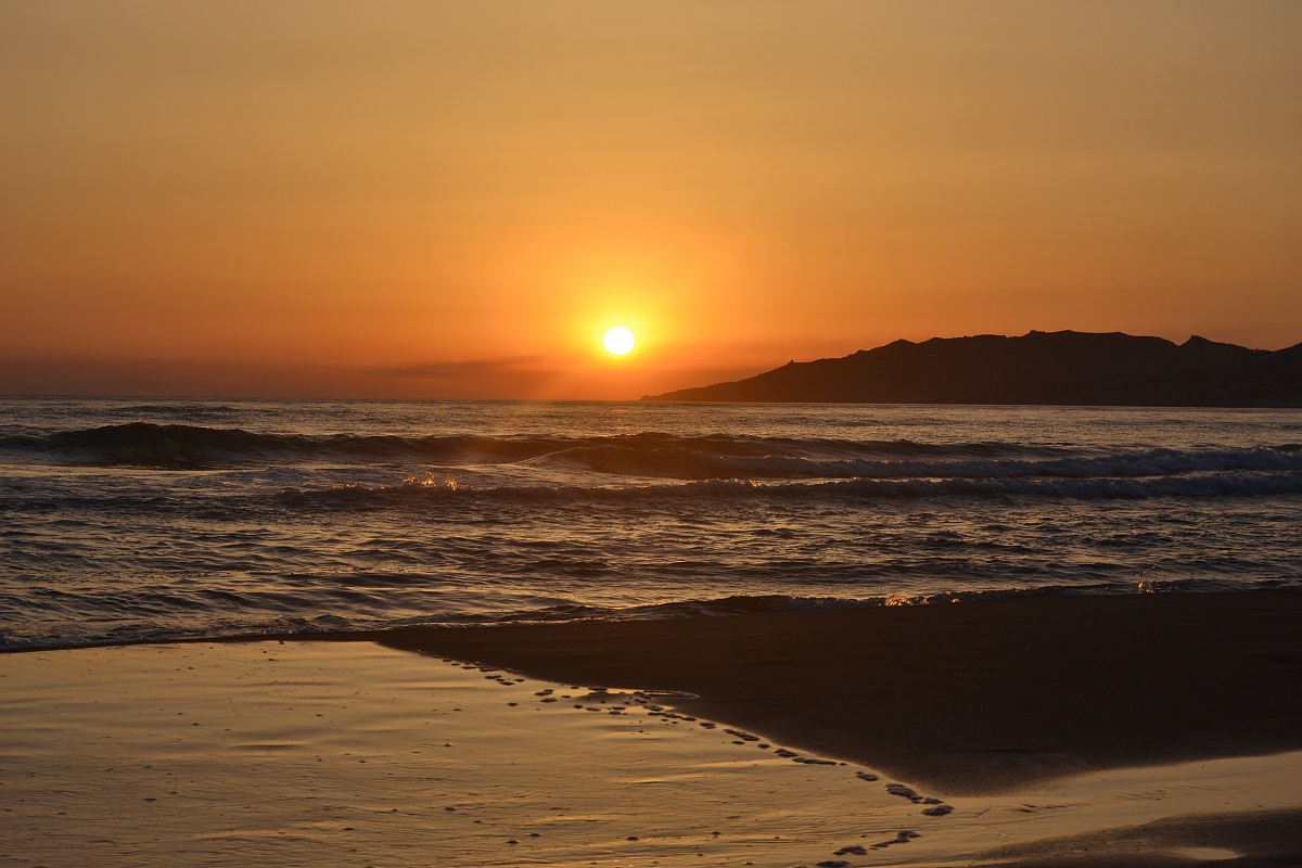 Tramonto Spiaggia del Pisciotto Licata AG