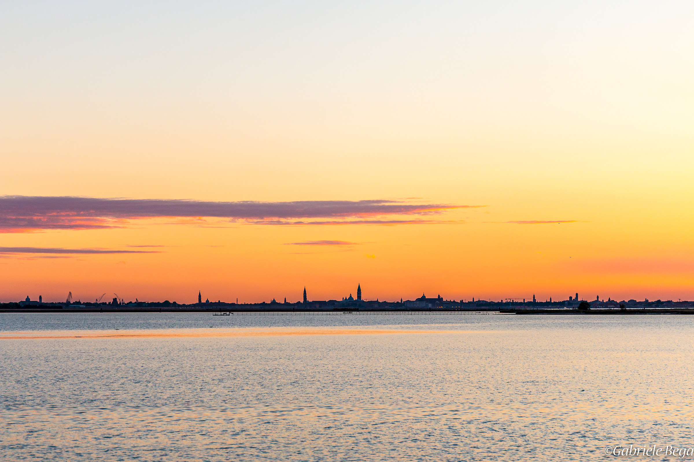 Venezia al tramonto