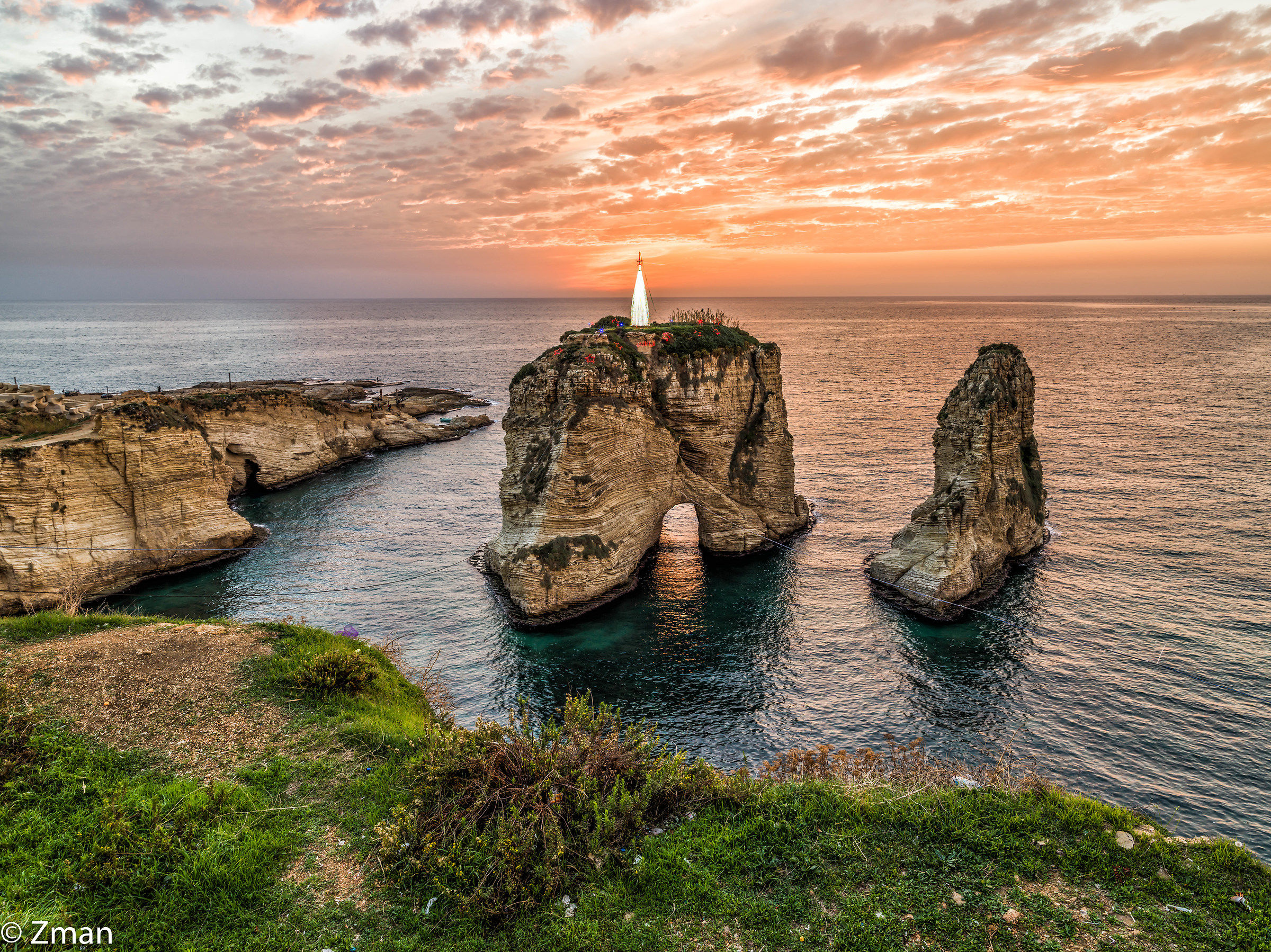 Tramonto ad Al Raouche