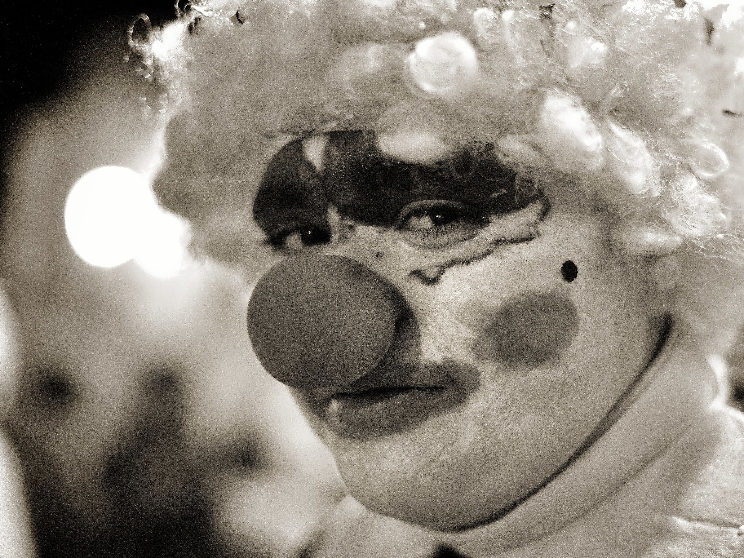 the carnival in b / n