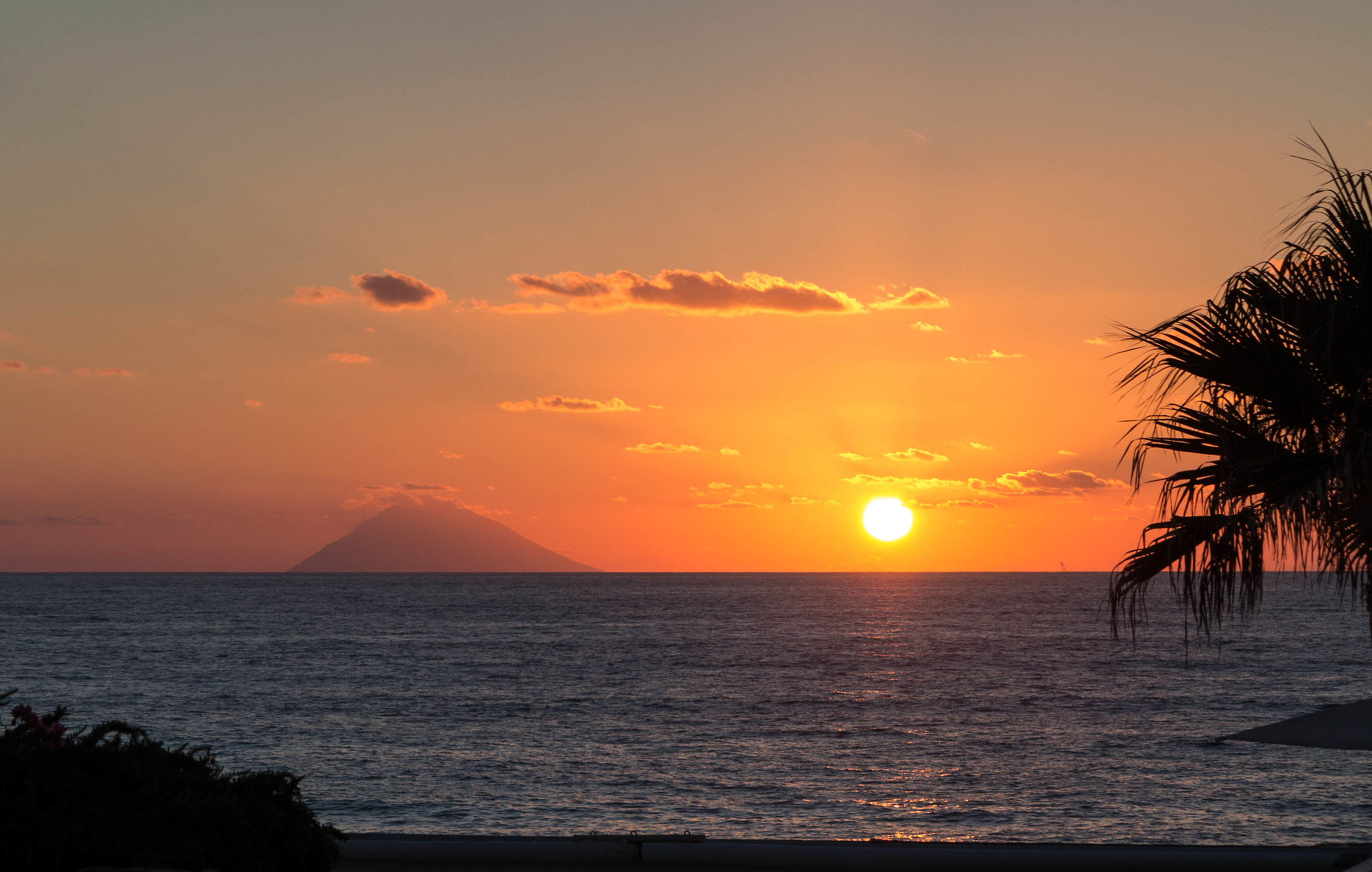 Stromboli seen from Capo Vaticano