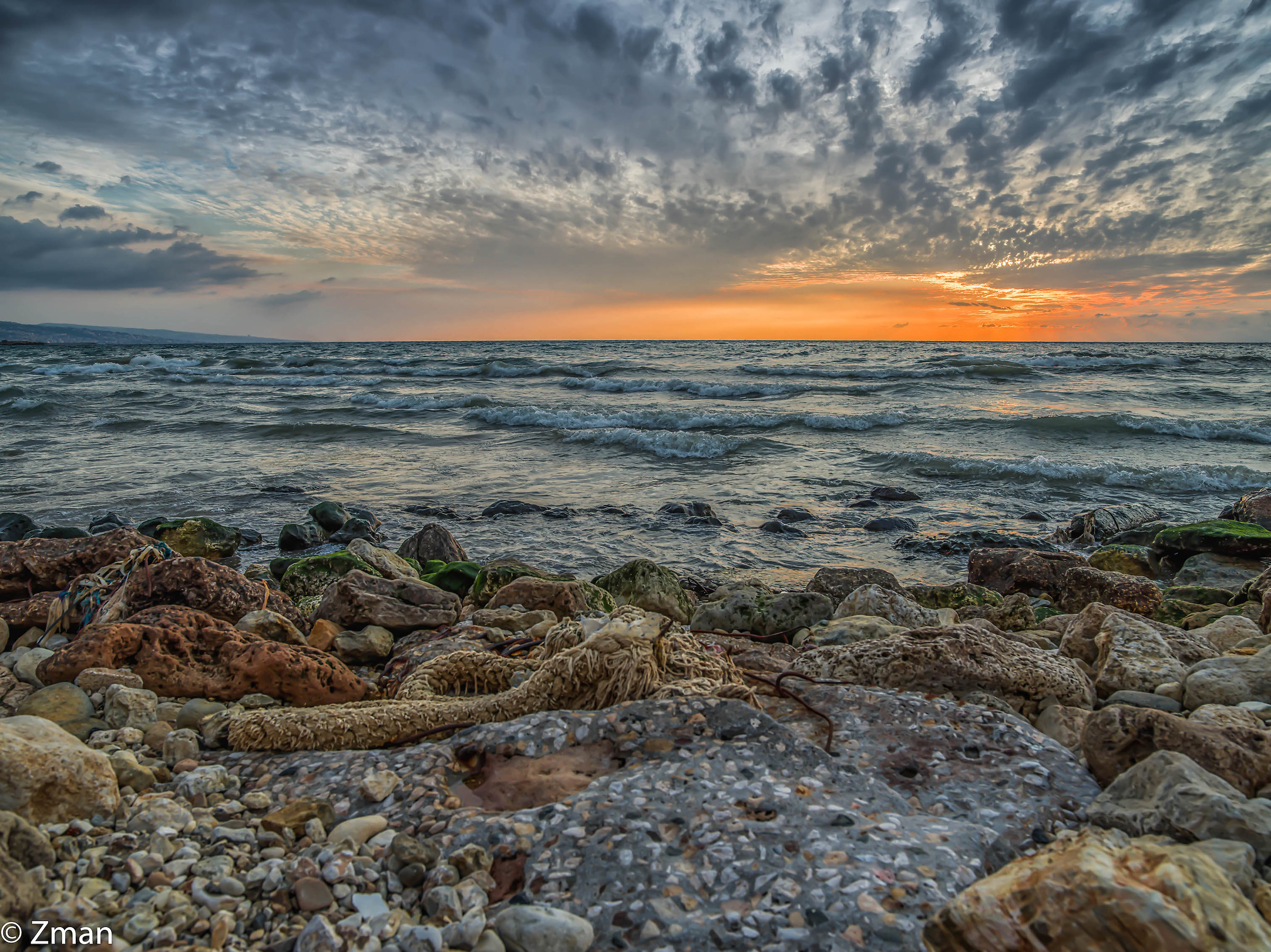 Tramonto sulla spiaggia di White Sands