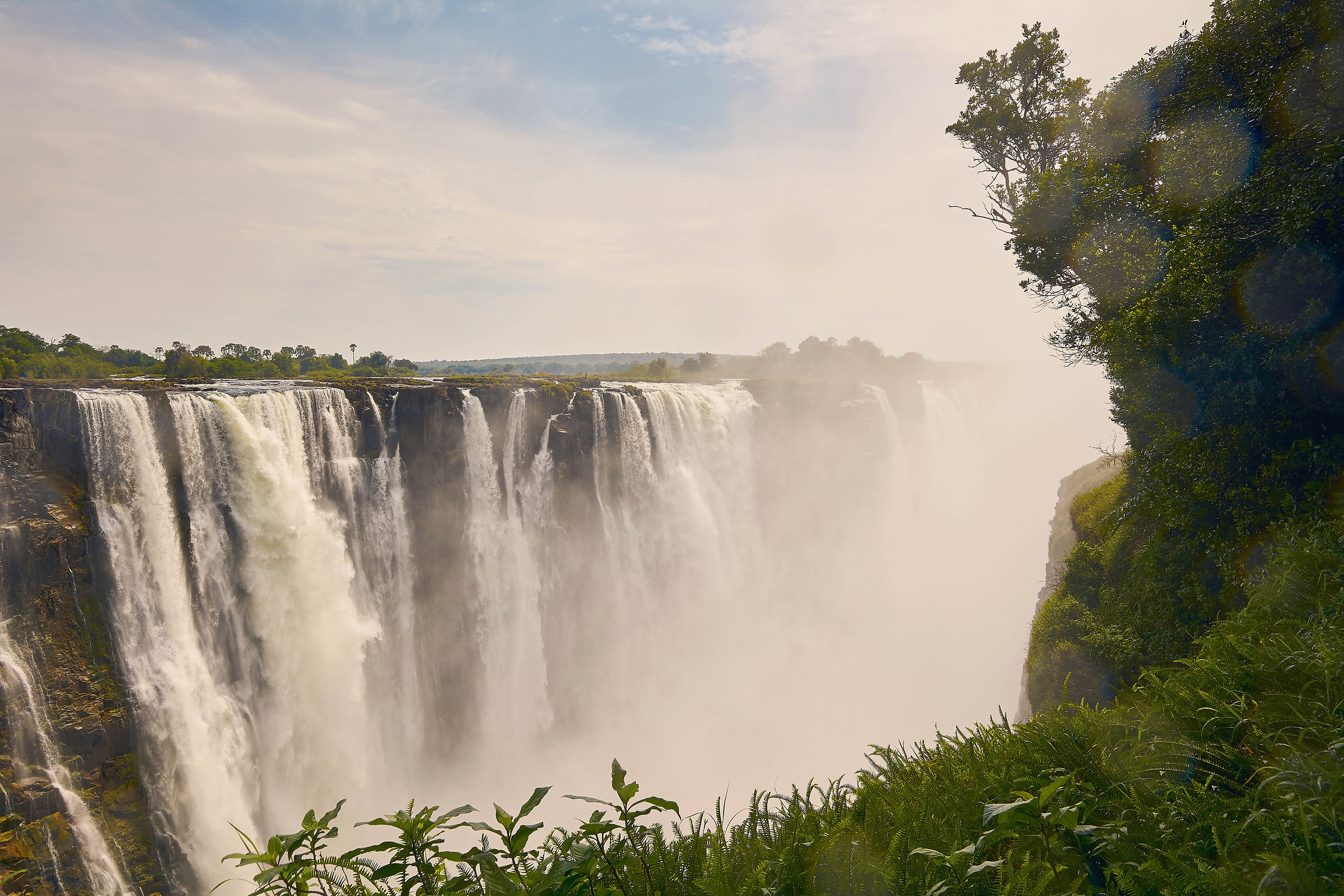 Victoria Falls on Zimbabwe side