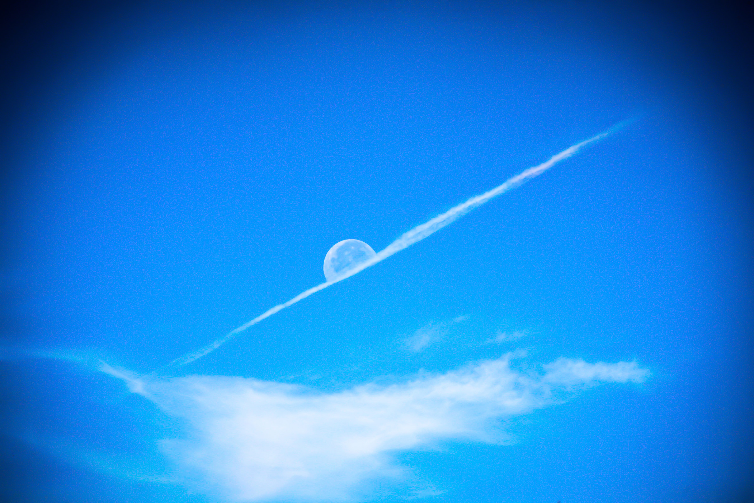 Moon from the Maggiorasca