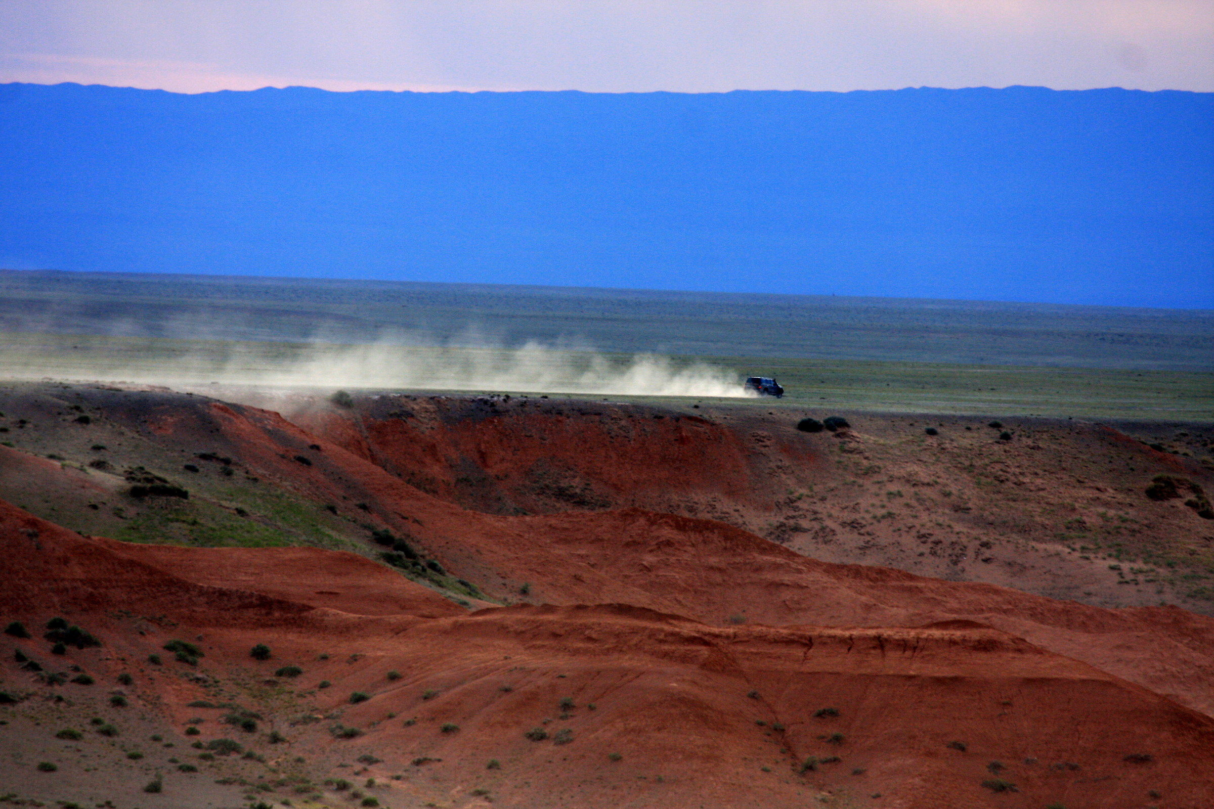 Mongolia. on the road