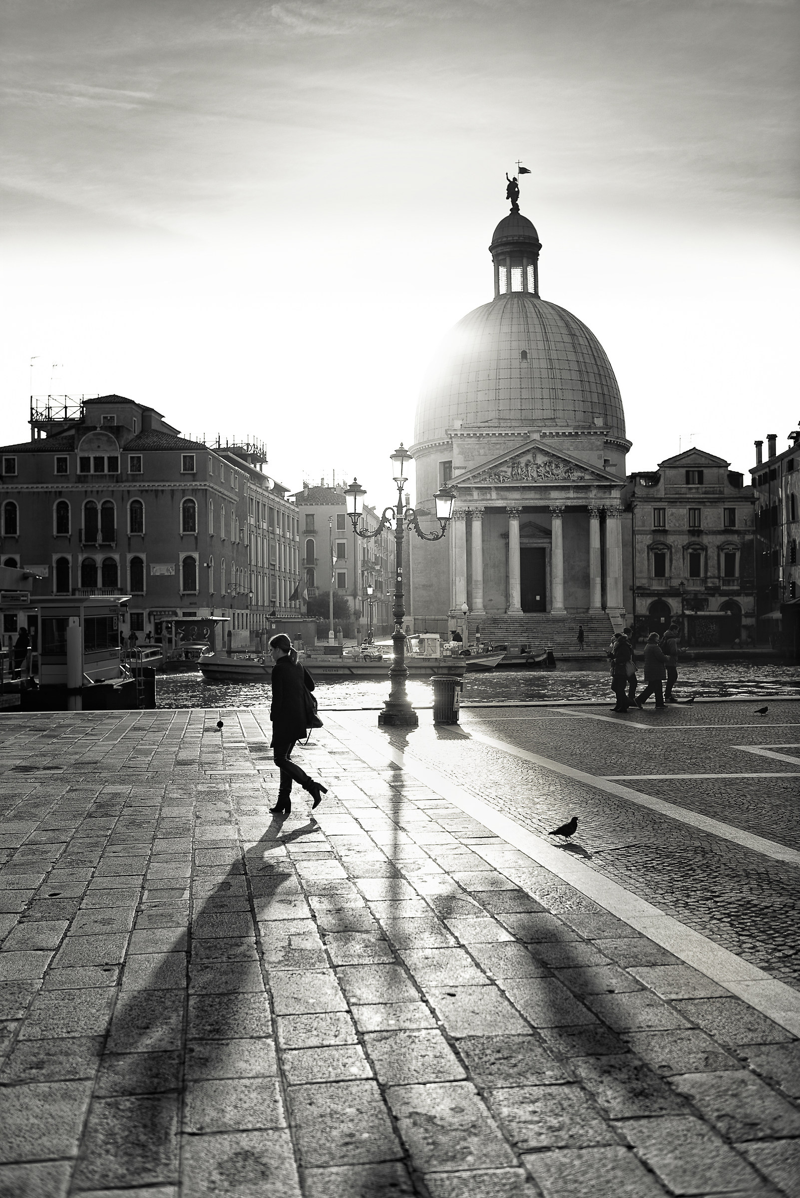 Early morning in venice