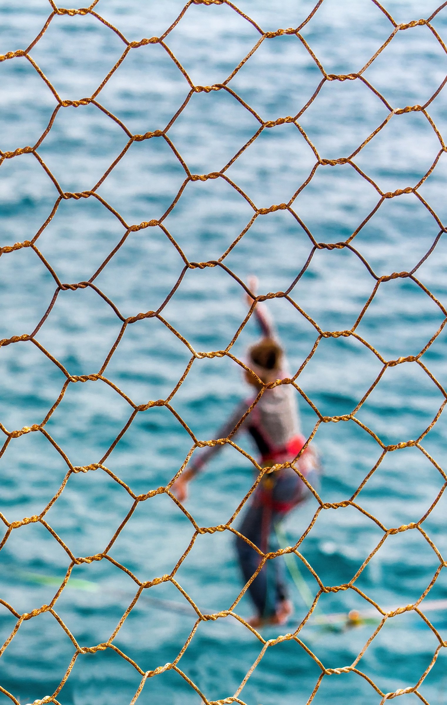 L'equilibrio dietro la rete - Slackline al Malpasso -SV