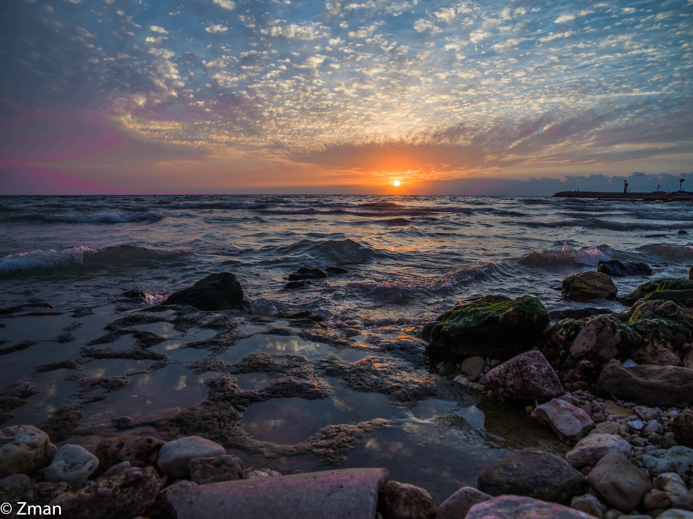 Tramonto sulla spiaggia di White Sands