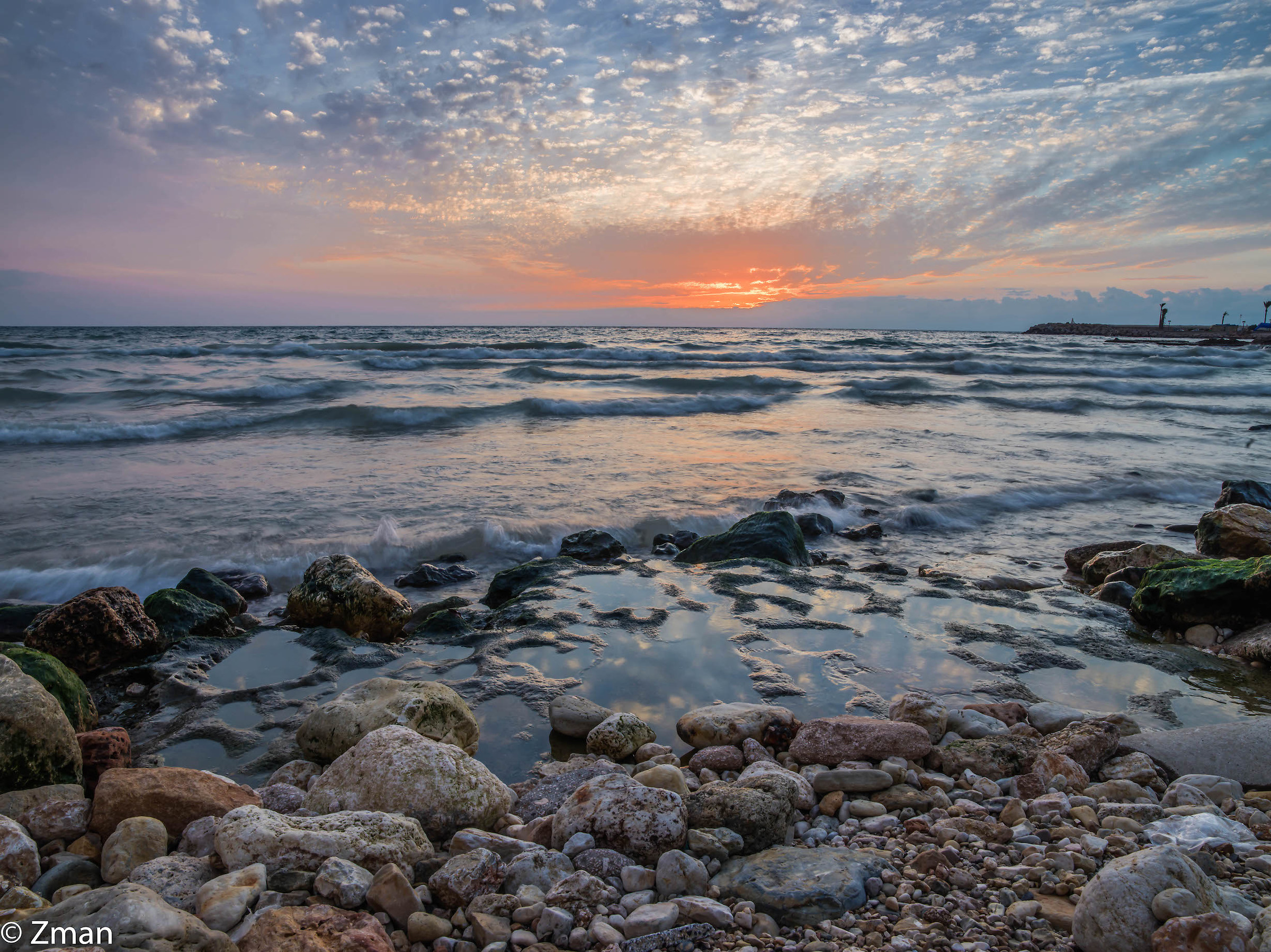 Tramonto sulla spiaggia di White Sands