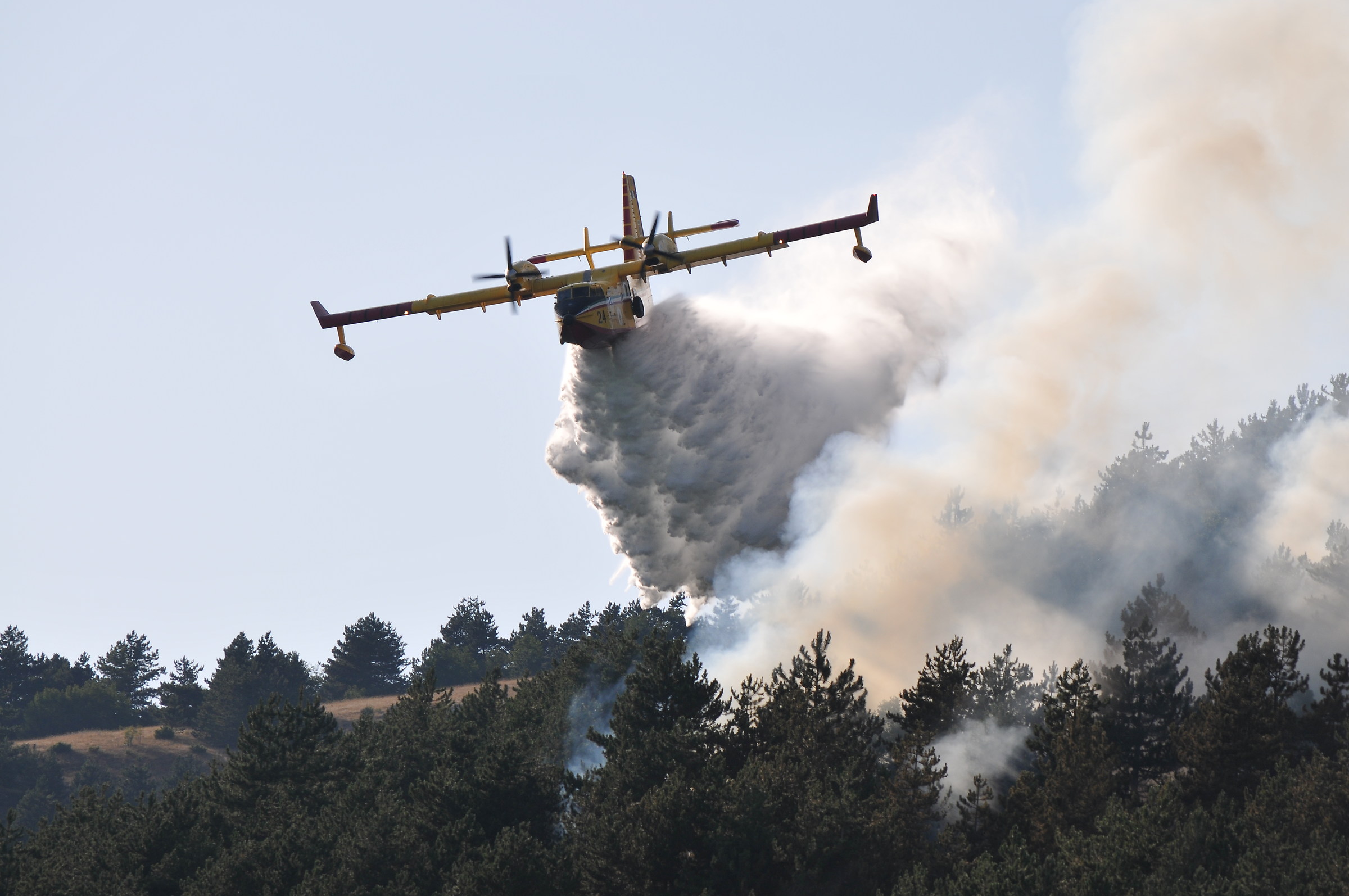 Canadair in action