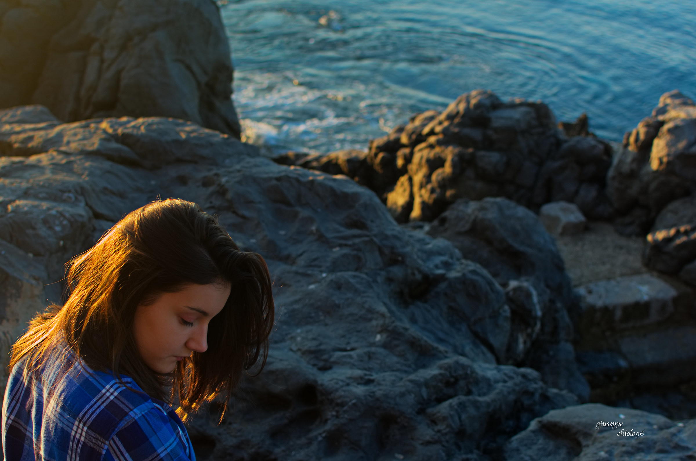 The sound of the sea