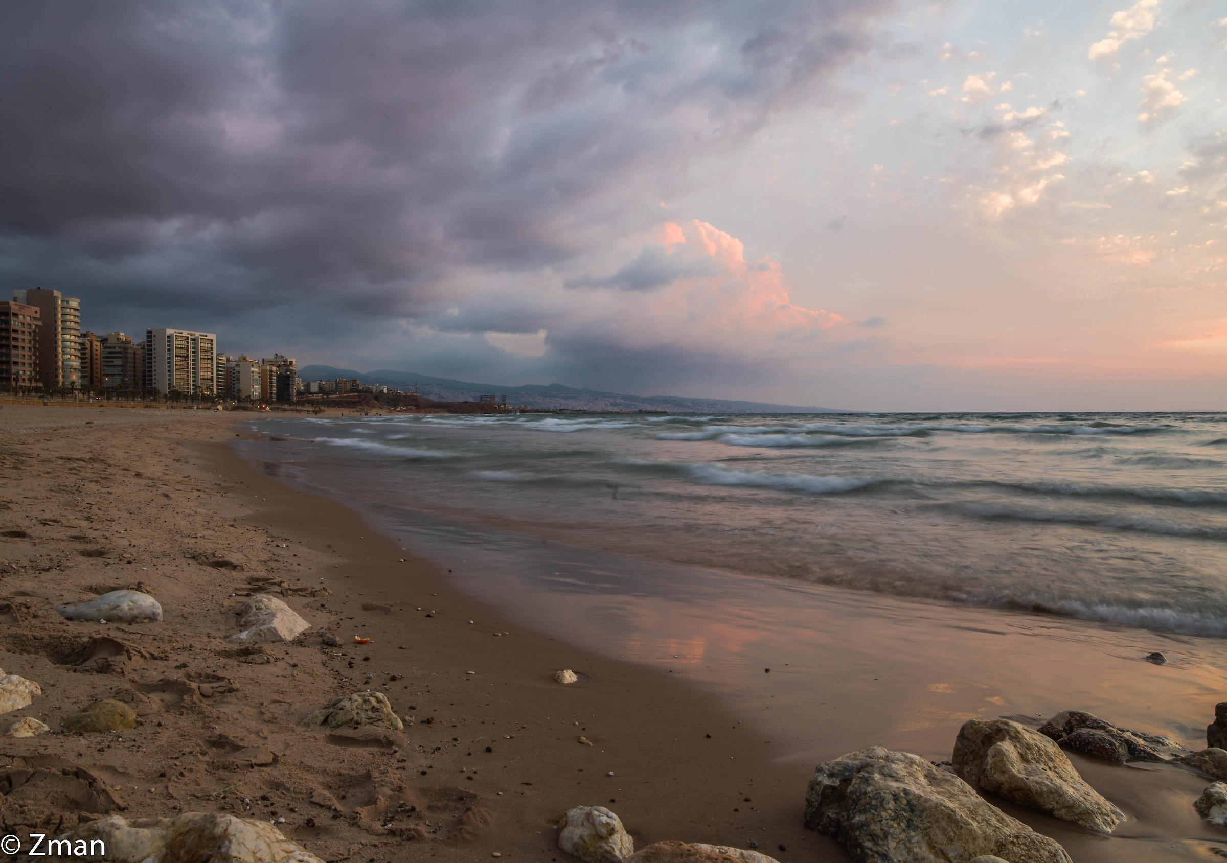 Tramonto sulla spiaggia di White Sands