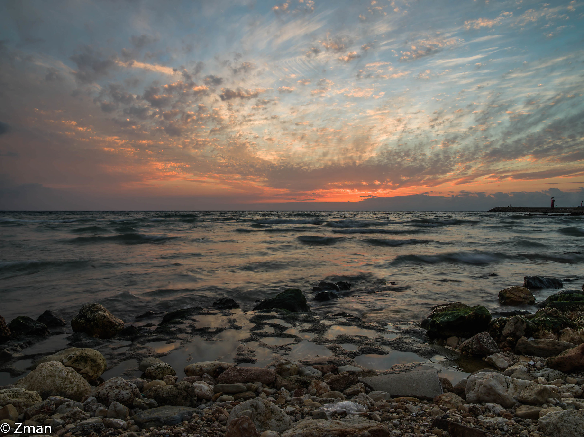 Tramonto sulla spiaggia di White Sands