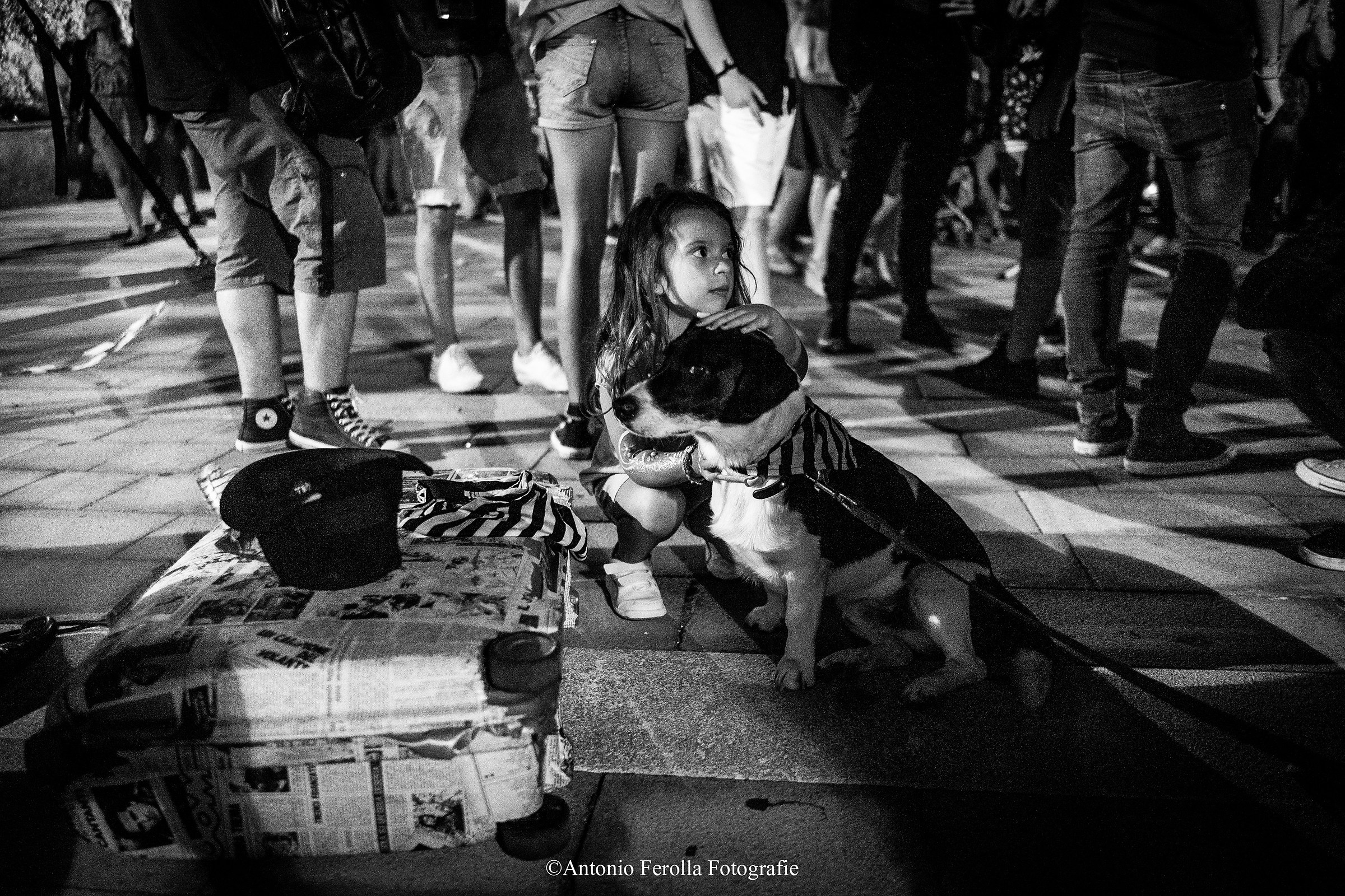 The suitcase of the artist