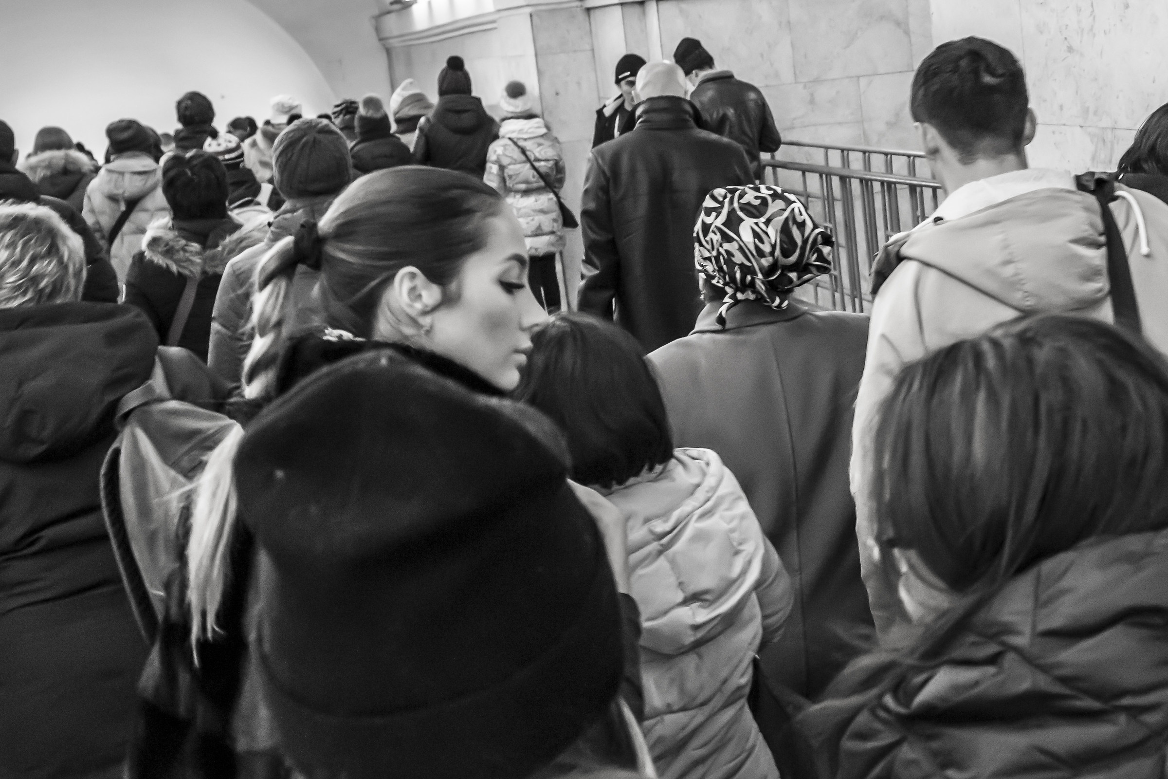 La ragazza del metrò..di Mosca