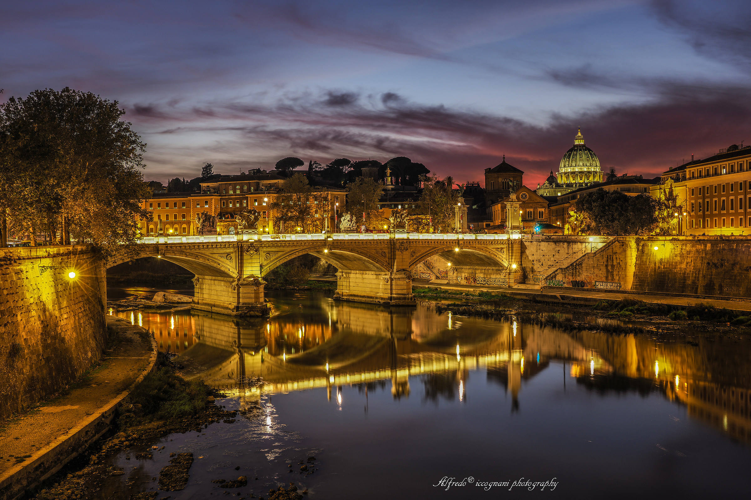 St. Peter's from the Lungotevere