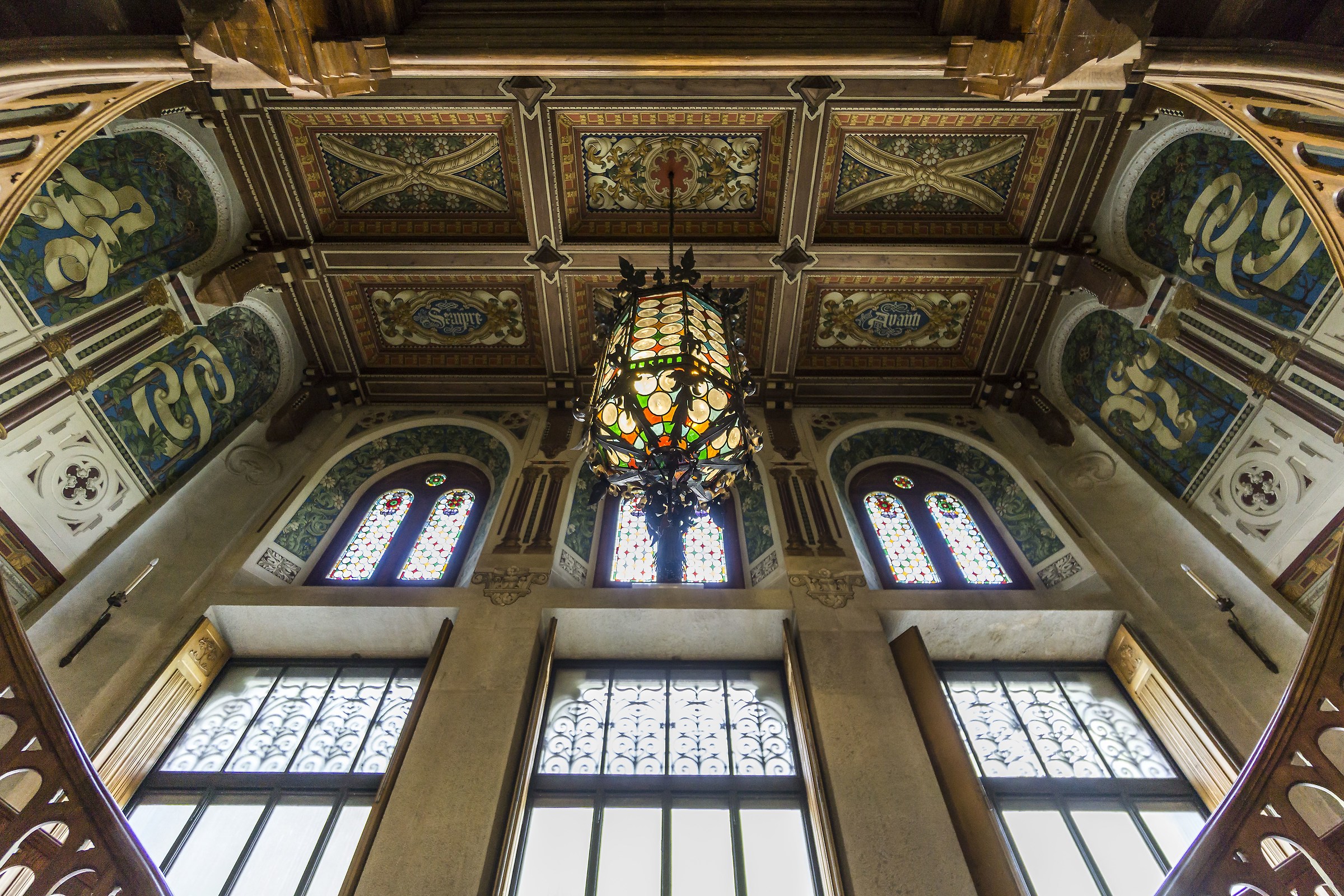 Gressoney - Castello Savoia - Atrio d'ingresso - 2